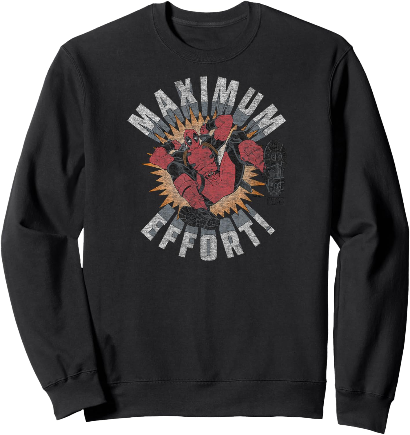 Deadpool - Maximum Effort Sweatshirt - Sweatshirt | Black