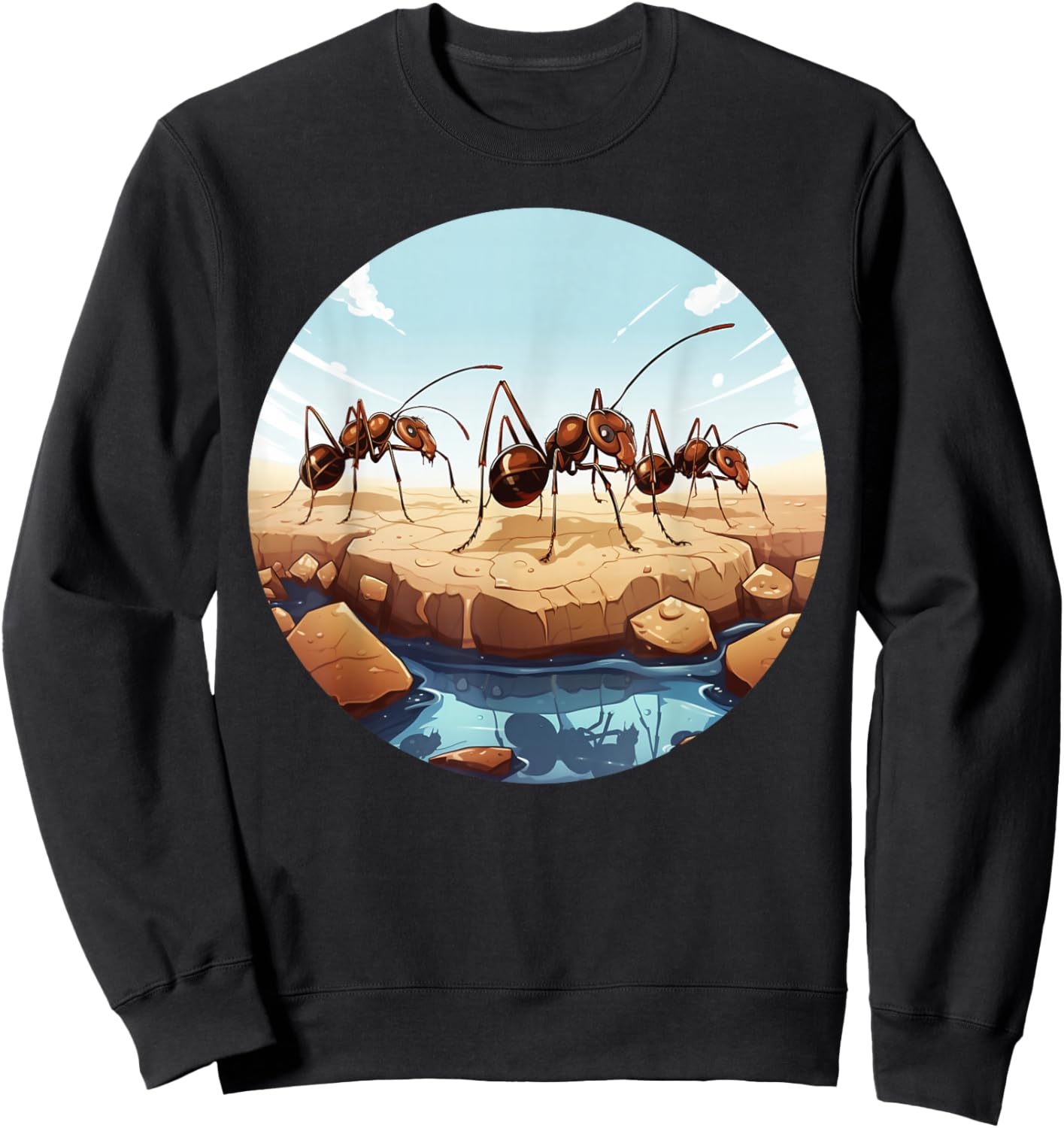 Cool army ants costume Sweatshirt - Sweatshirt | Black