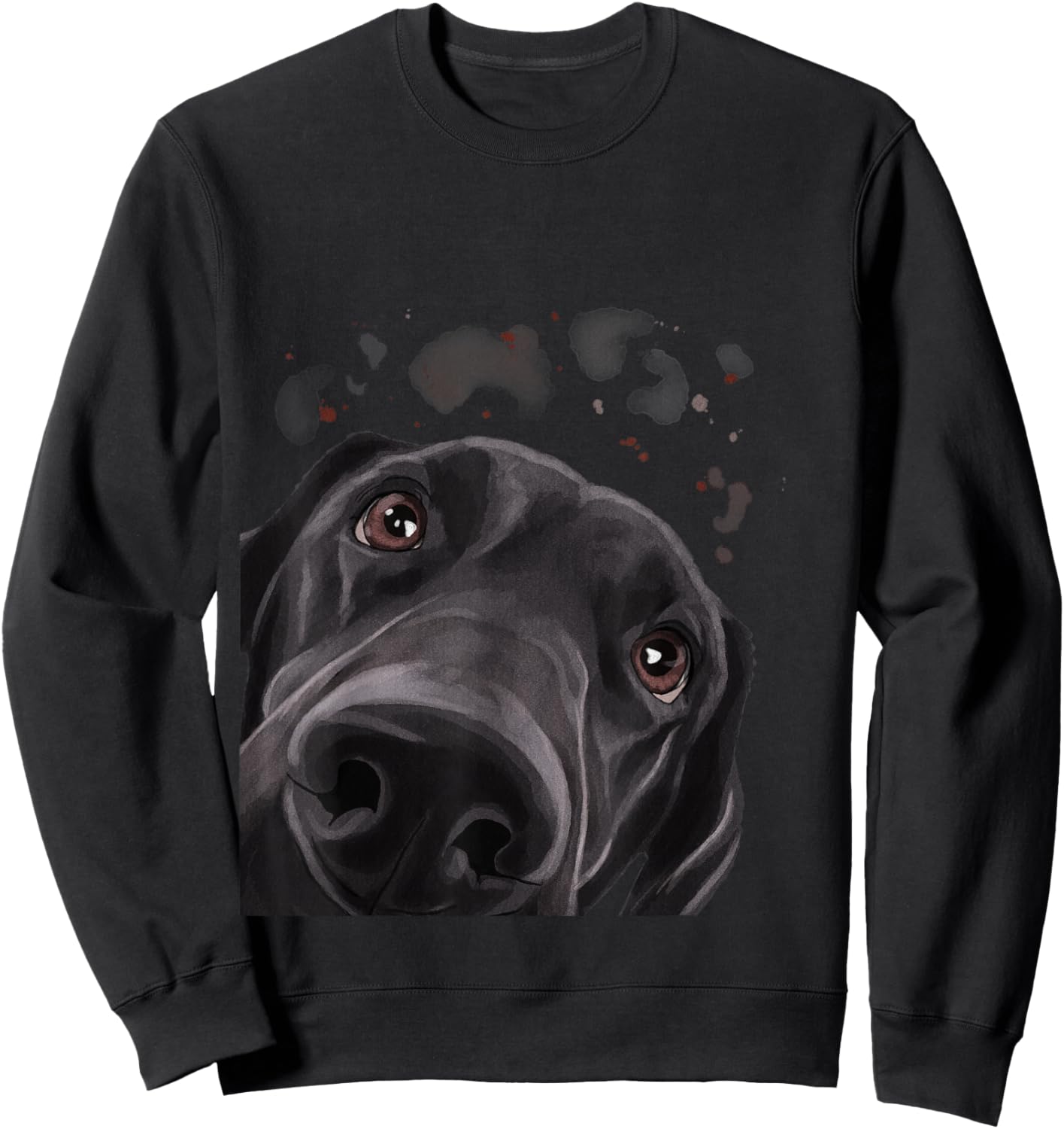 Funny Dog Labrador Retriever Sweatshirt - Sweatshirt | Black