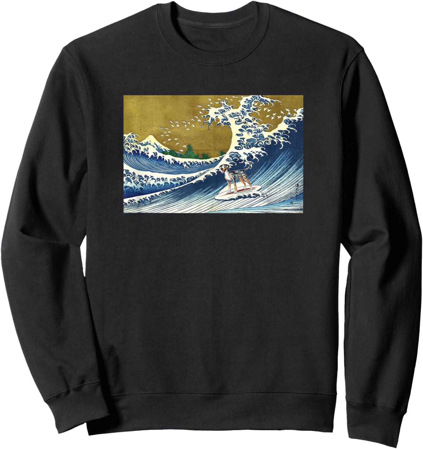 Catahoula Leopard Dog Sweatshirt - Sweatshirt | Black