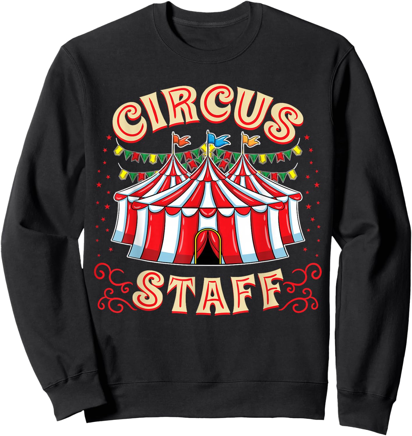 Circus Staff Party Sweatshirt - Sweatshirt | Black
