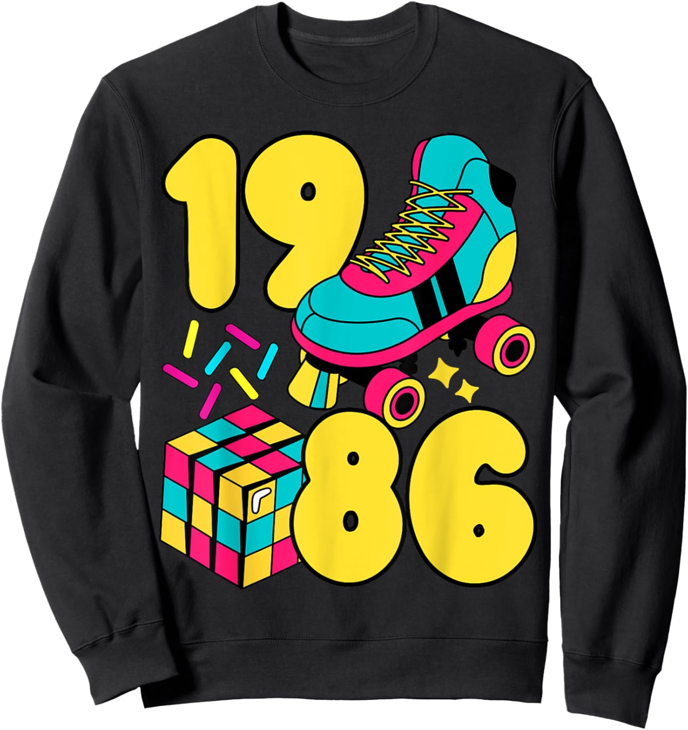 Class of 1986 Graduation High School College Reunion Sweatshirt - Sweatshirt | Black