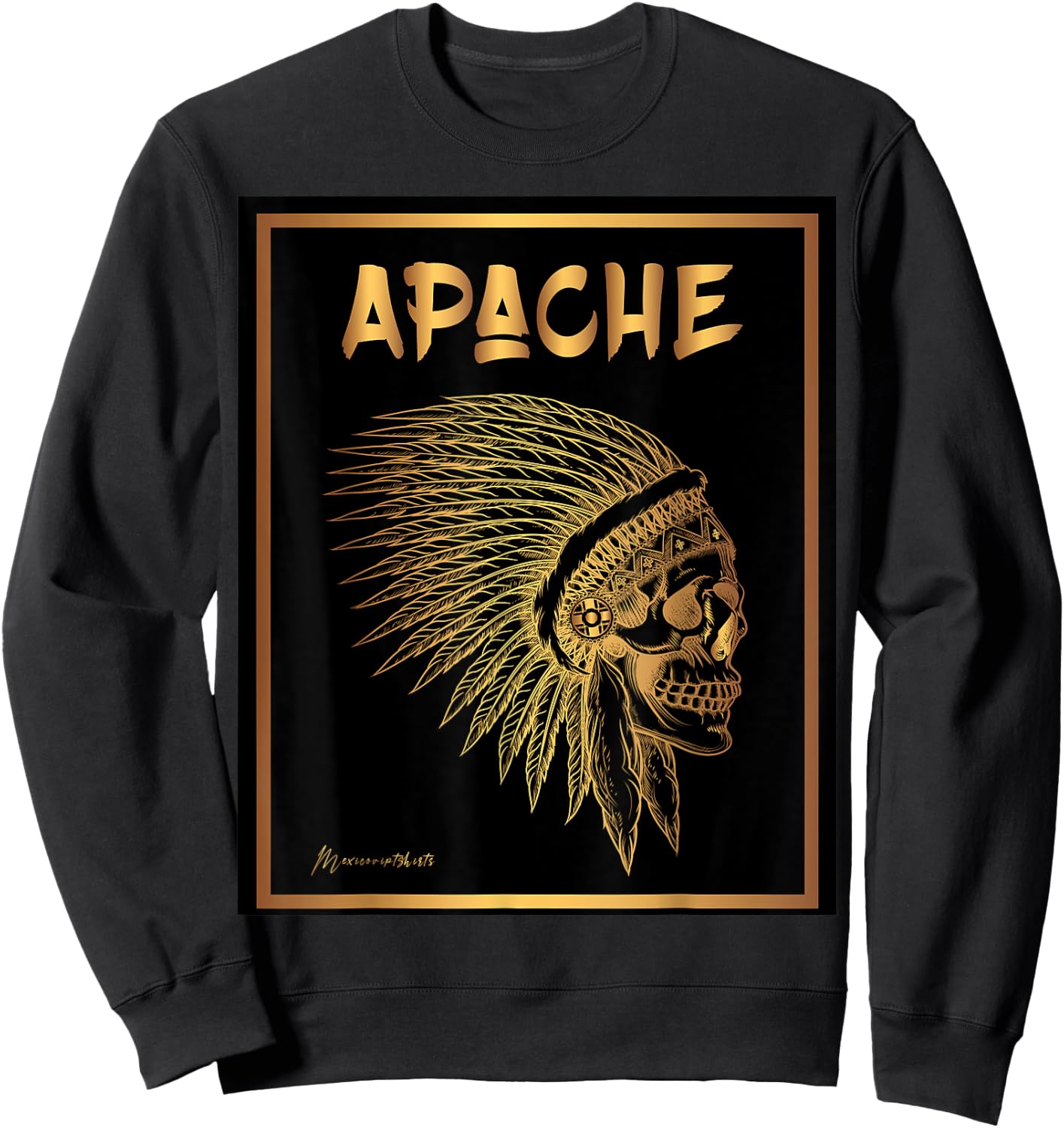 Apache Gold T Shirt Sweatshirt - Sweatshirt | Black