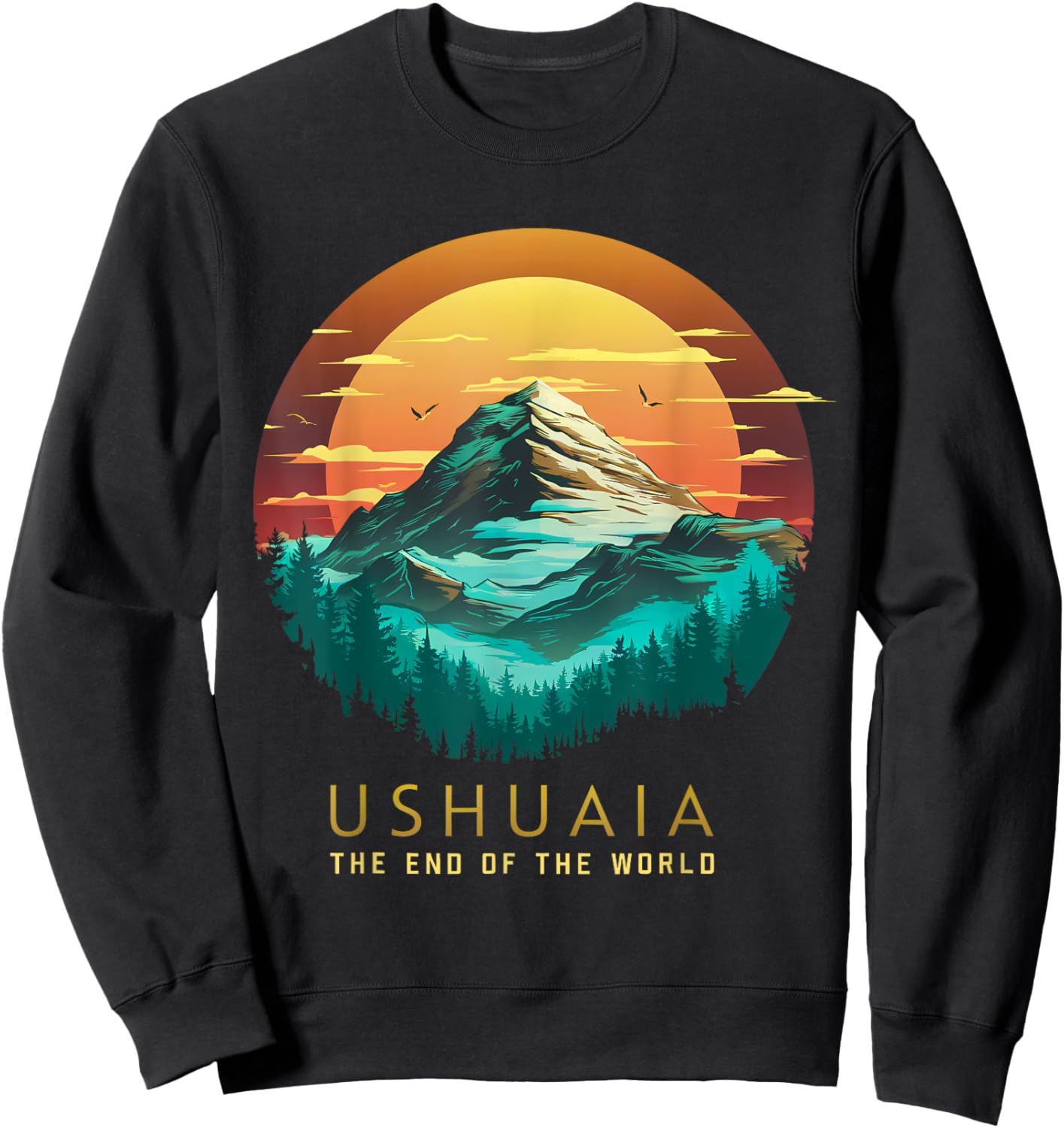 Ushuaia, Argentina Argentino Sweatshirt - Sweatshirt | Black