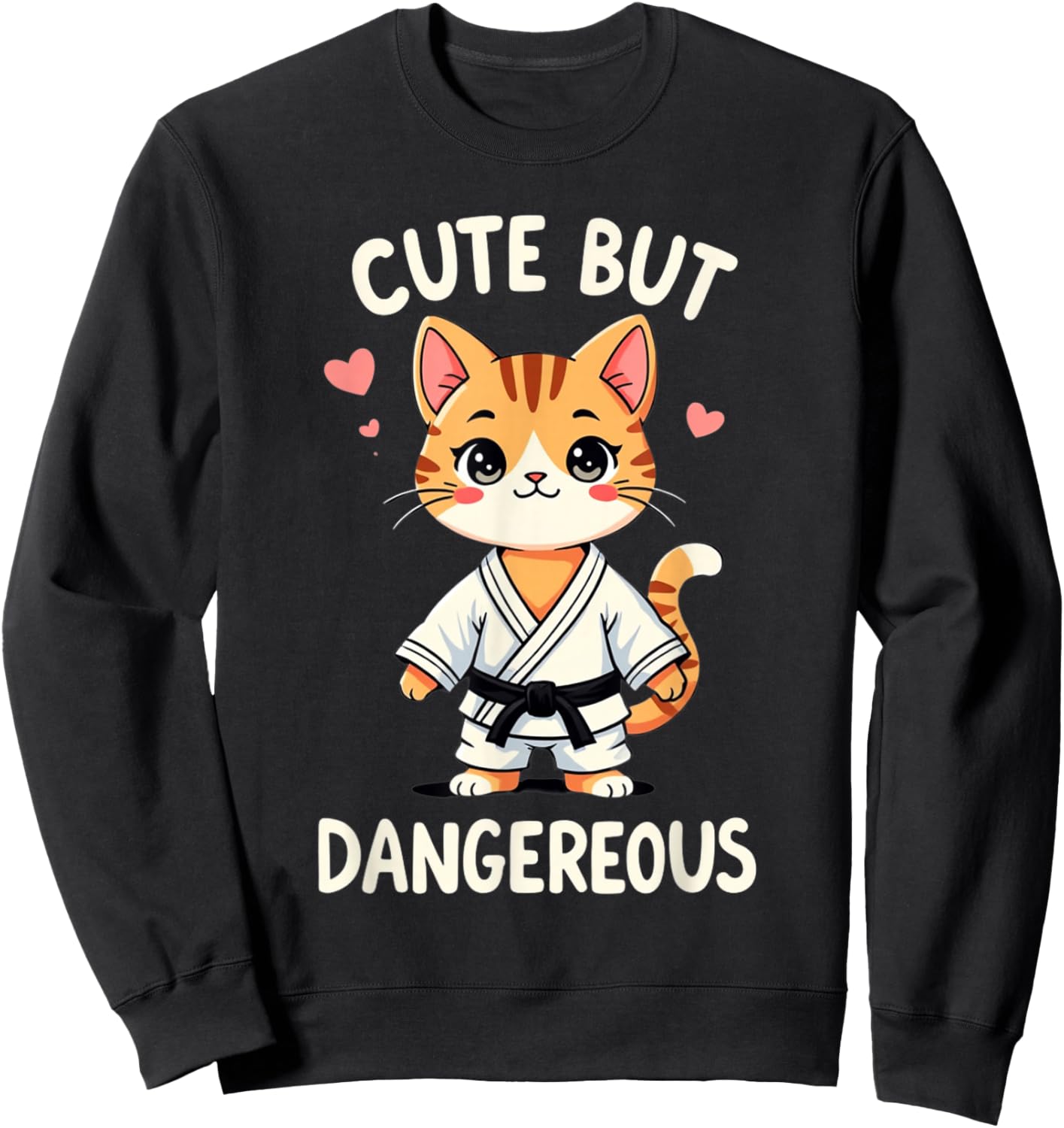 Cute But Dangerous Sweatshirt - Sweatshirt | Black