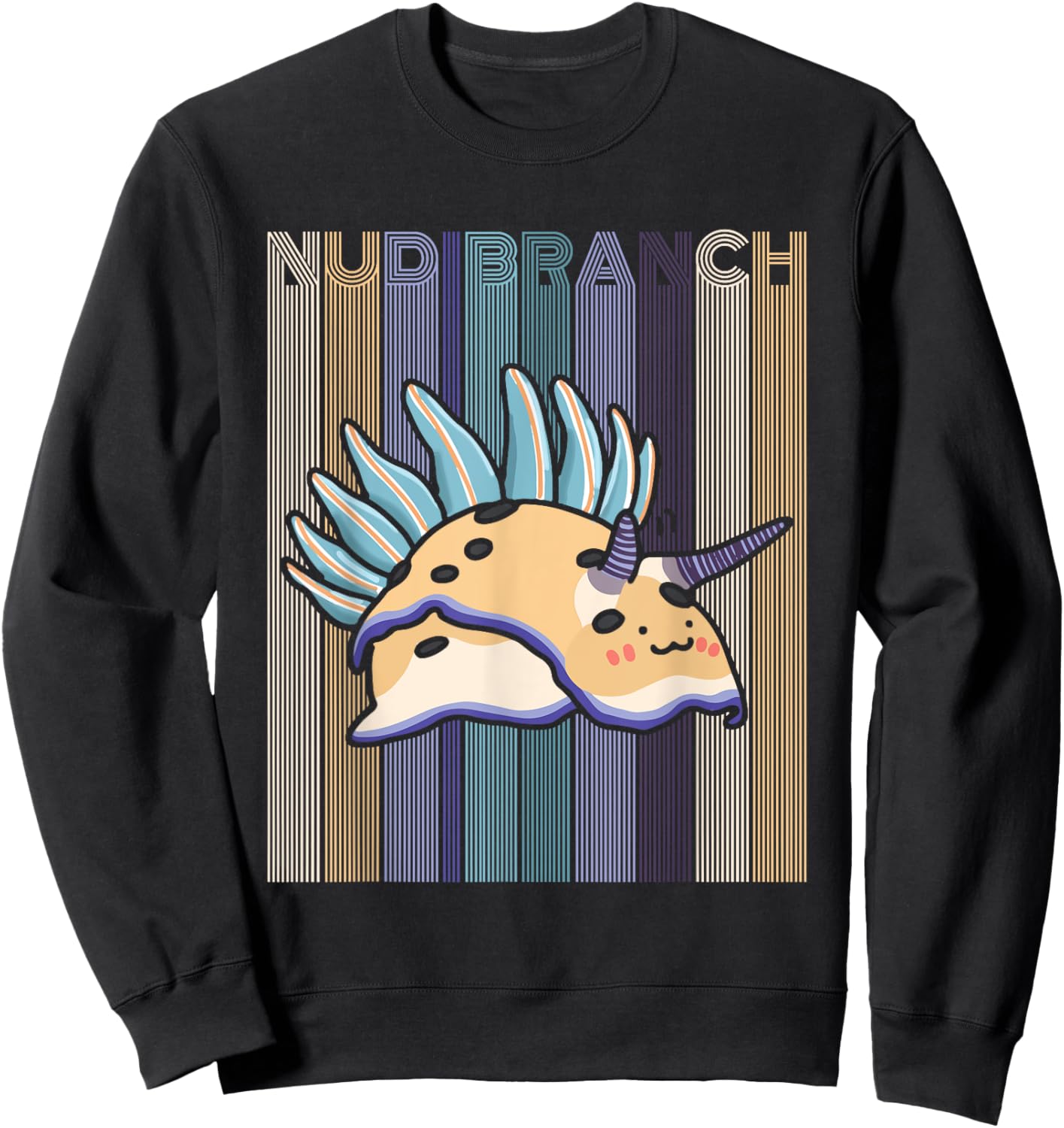 NUDIBRANCH Design for a Nudibranch expert Sweatshirt - Sweatshirt | Black