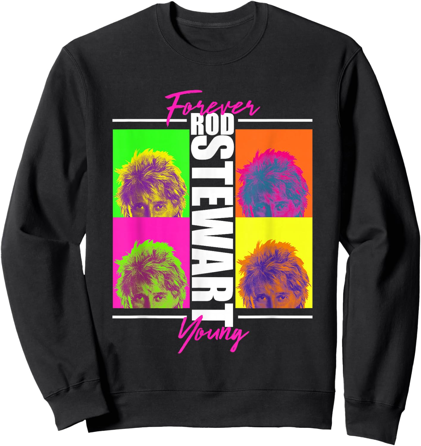 Rod Stewart Forever Young Sweatshirt - Sweatshirt | Black