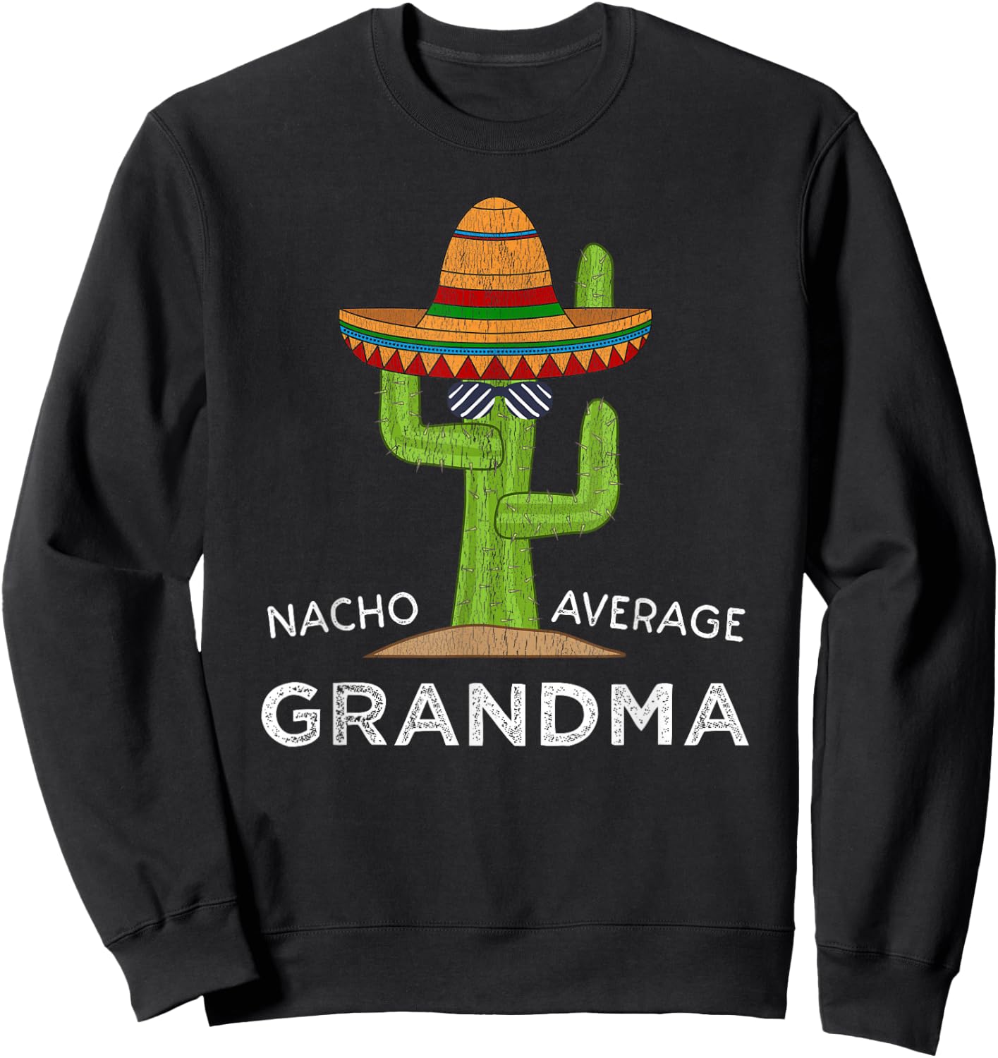 Fun Hilarious Grandmother Joke Humor | Funny Saying Grandma Sweatshirt - Sweatshirt | Black