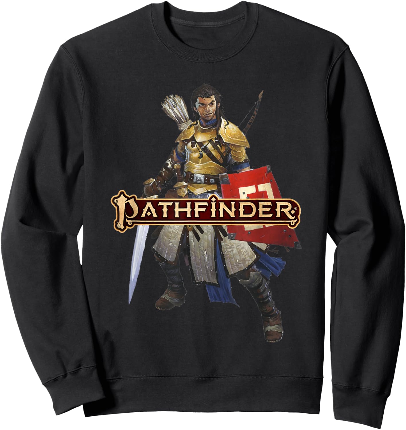 Pathfinder: Valeros the Fighter Sweatshirt - Sweatshirt | Black