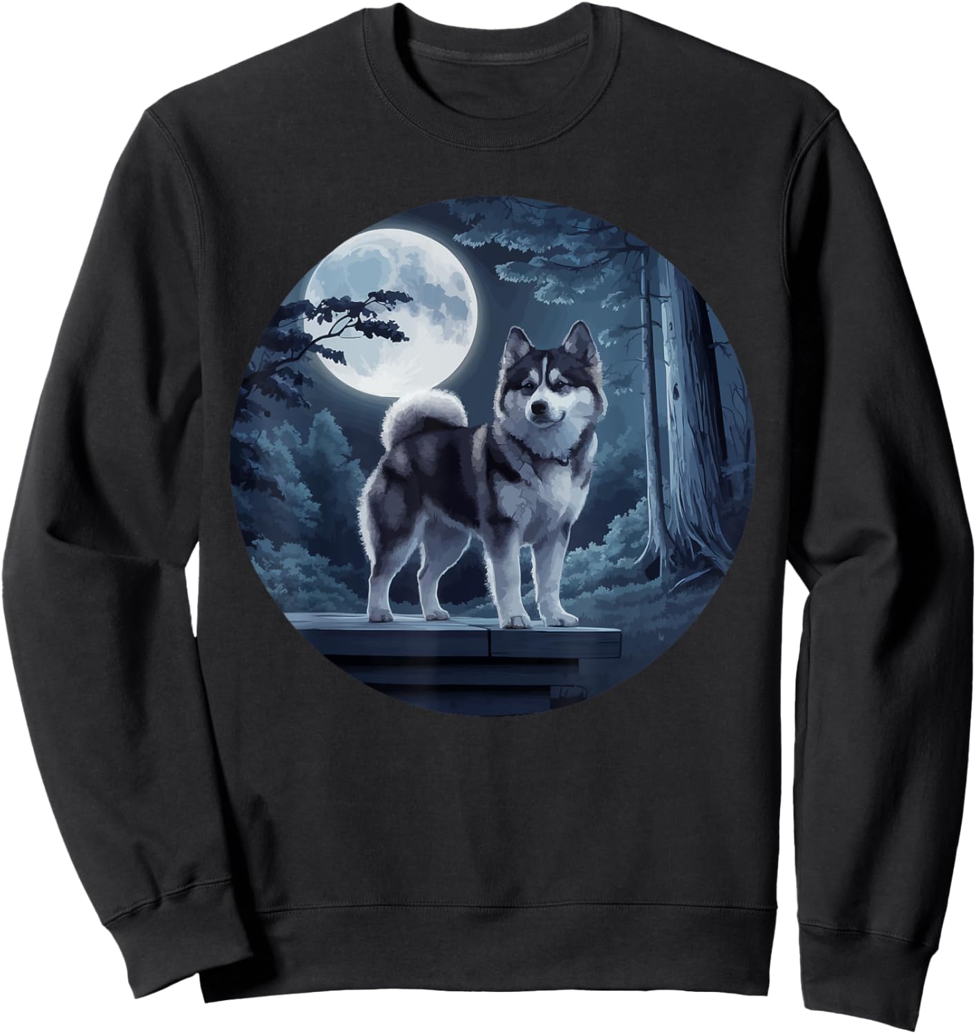 Pomsky Owner Dog Lover Puppy Pomeranian Siberian Husky Women Sweatshirt - Sweatshirt | Black