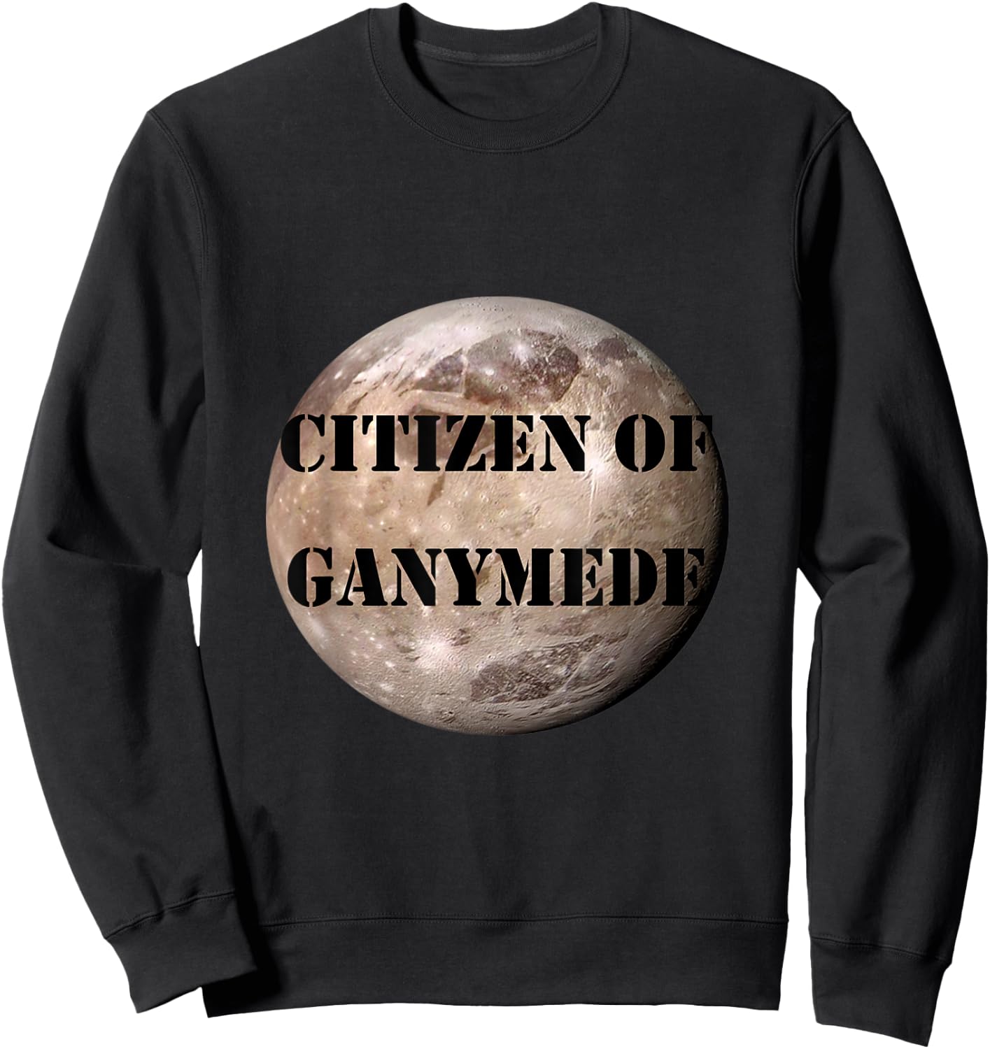 Citizen of Ganymede Sweatshirt - Sweatshirt | Black
