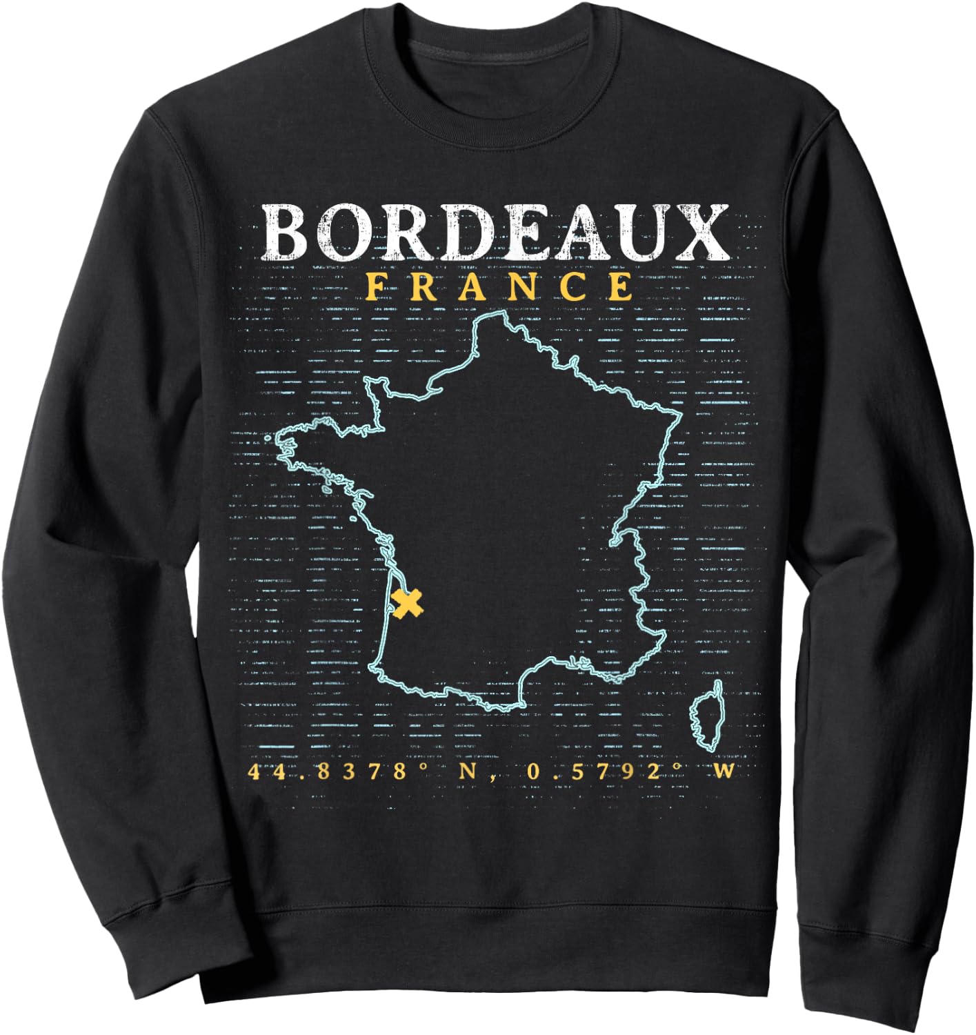 France Bordeaux Sweatshirt - Sweatshirt | Black