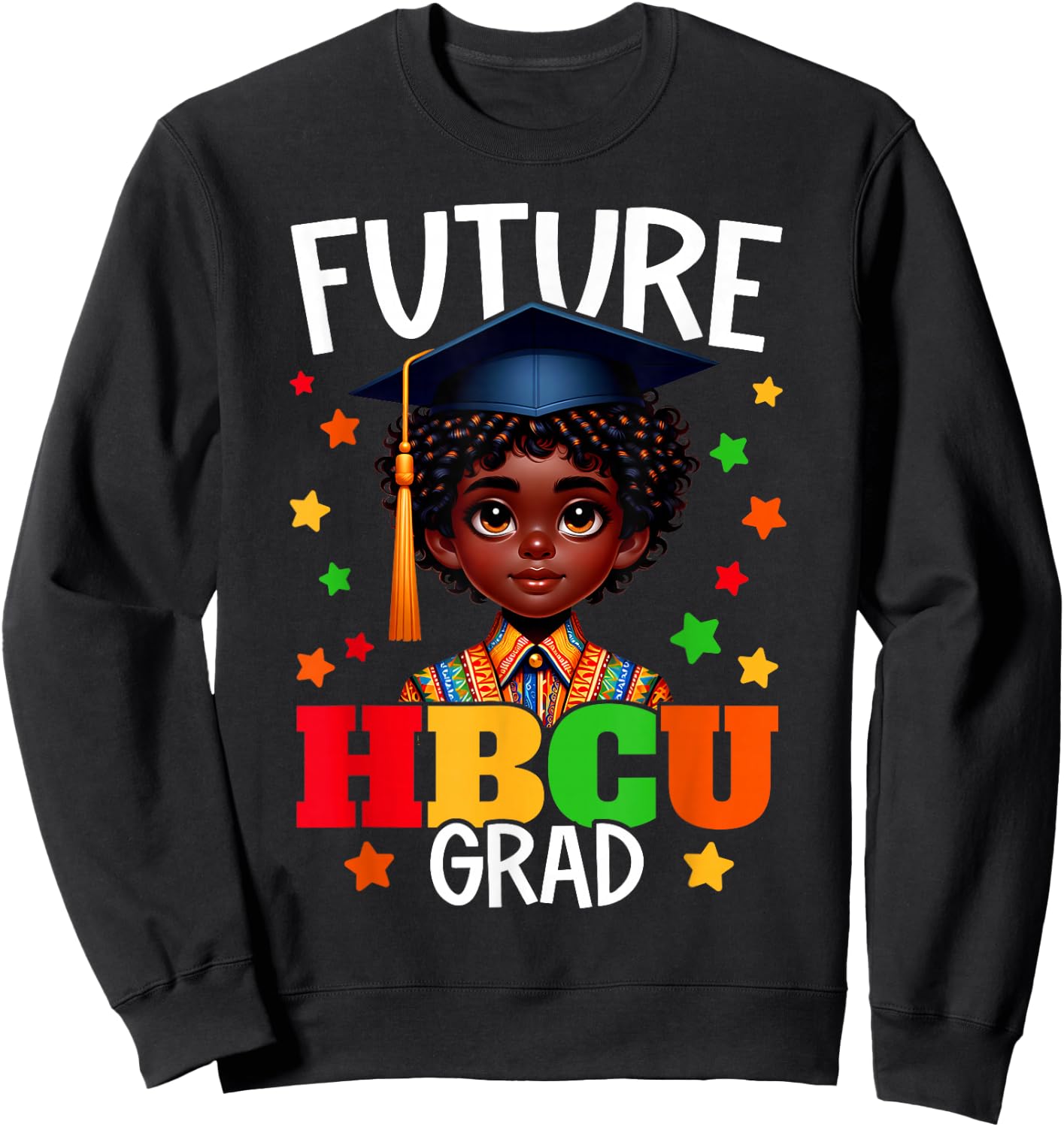 Future HBCU Grad Historically Black Colleges University Boy Sweatshirt - Sweatshirt | Black