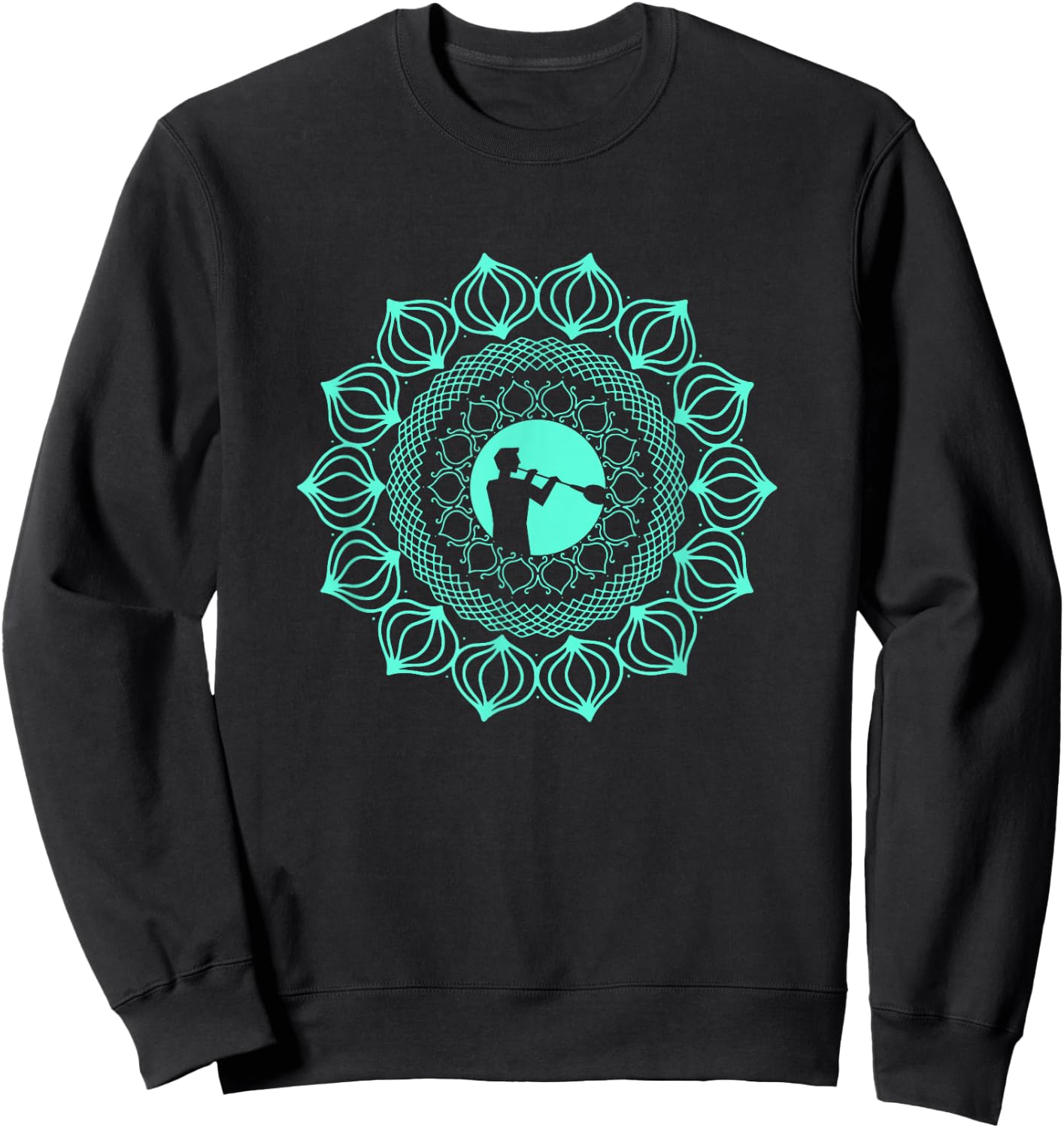 Mandala Glass Blower Shirt for Glass Blowing Fans Sweatshirt - Sweatshirt | Black