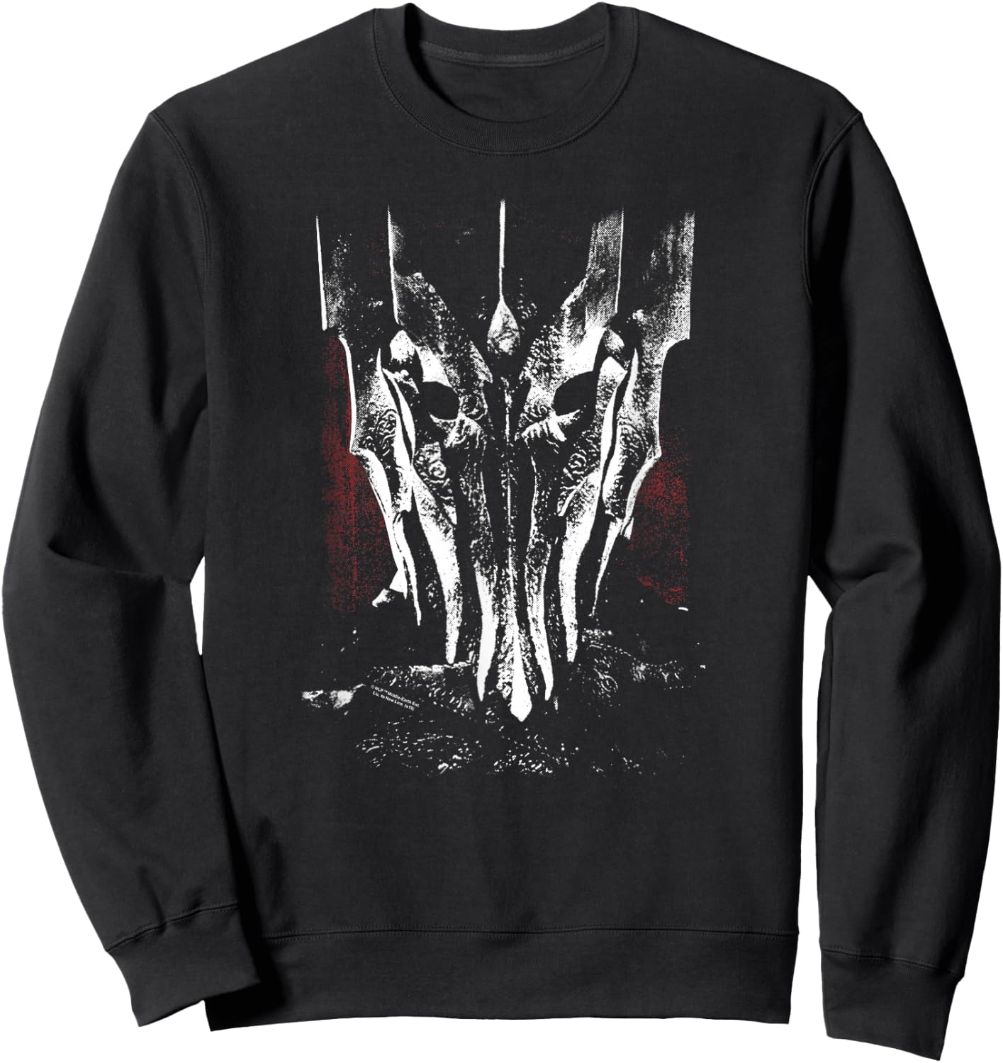 Lord of The Rings Big Sauron Head Sweatshirt - Sweatshirt | Black