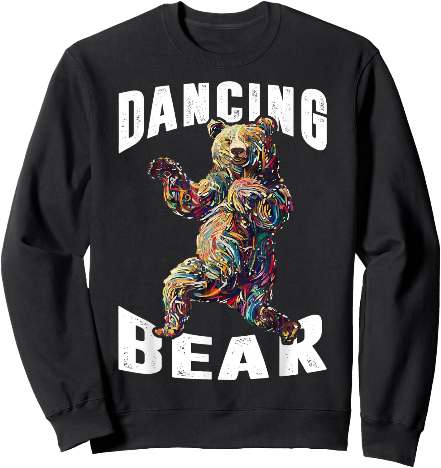 Dancing Bear Sweatshirt - Sweatshirt | Black