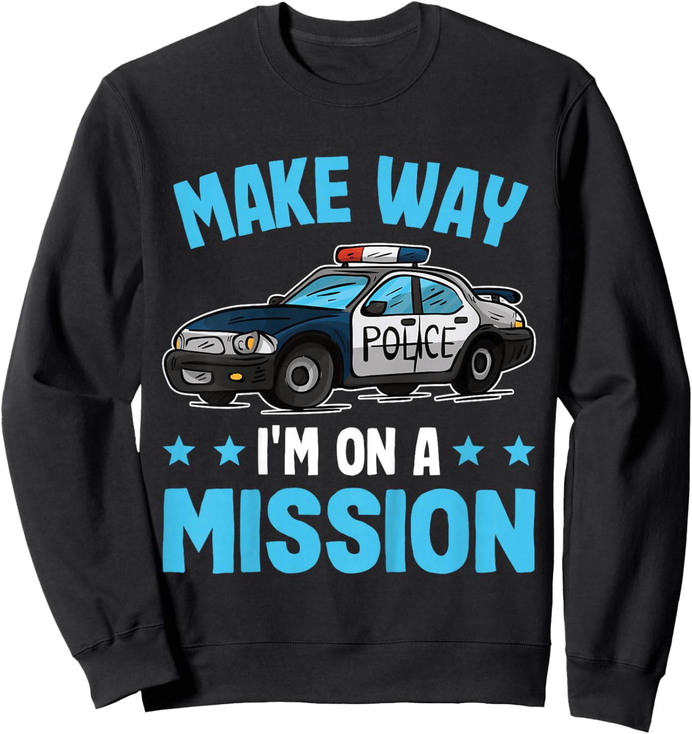 Kids Police Shirt Toddler | Cop Shirt Kids | Police Kids Sweatshirt - Sweatshirt | Black