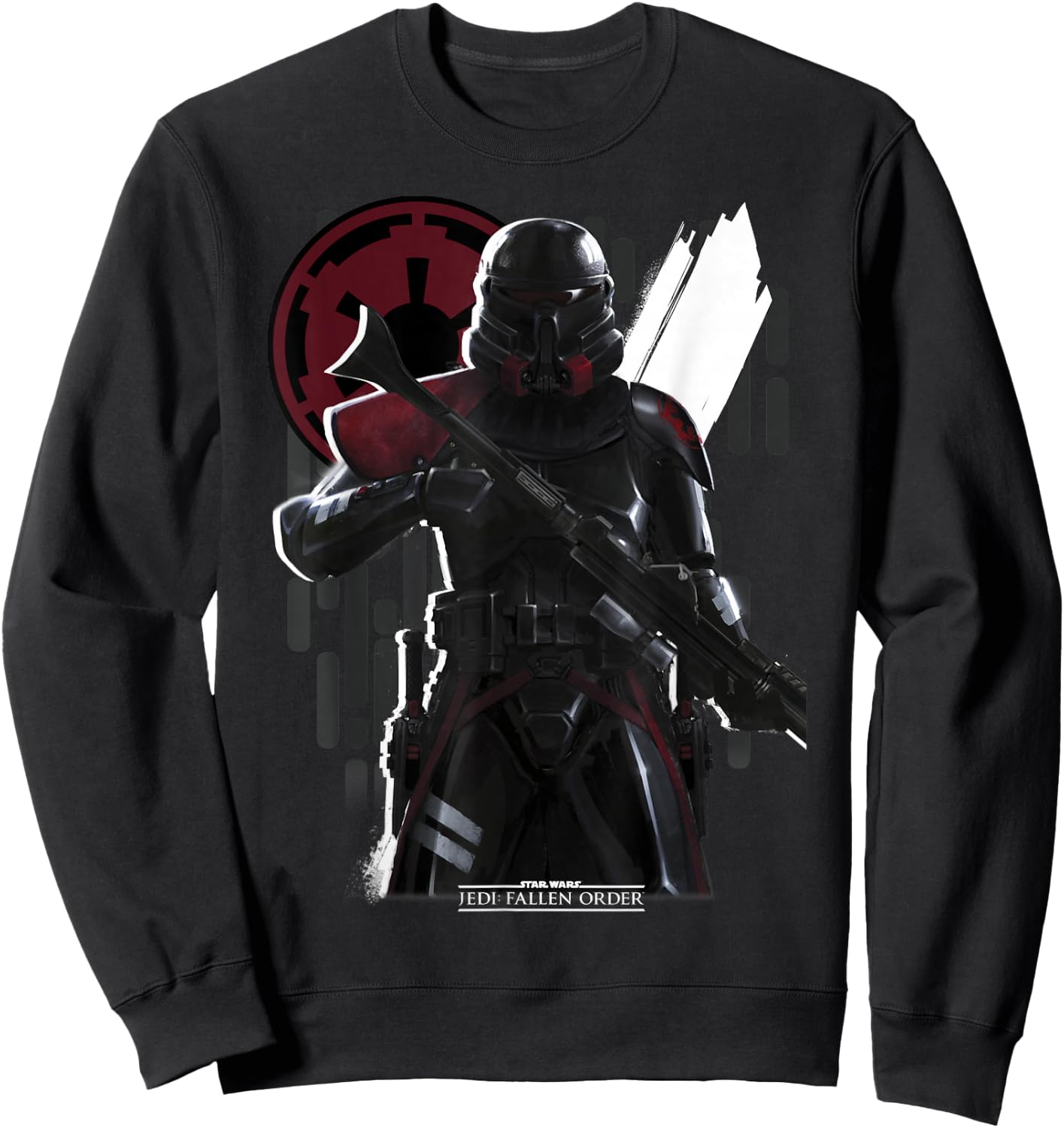 Star Wars Jedi Fallen Order Purge Trooper Dark Poster Sweatshirt - Sweatshirt | Black