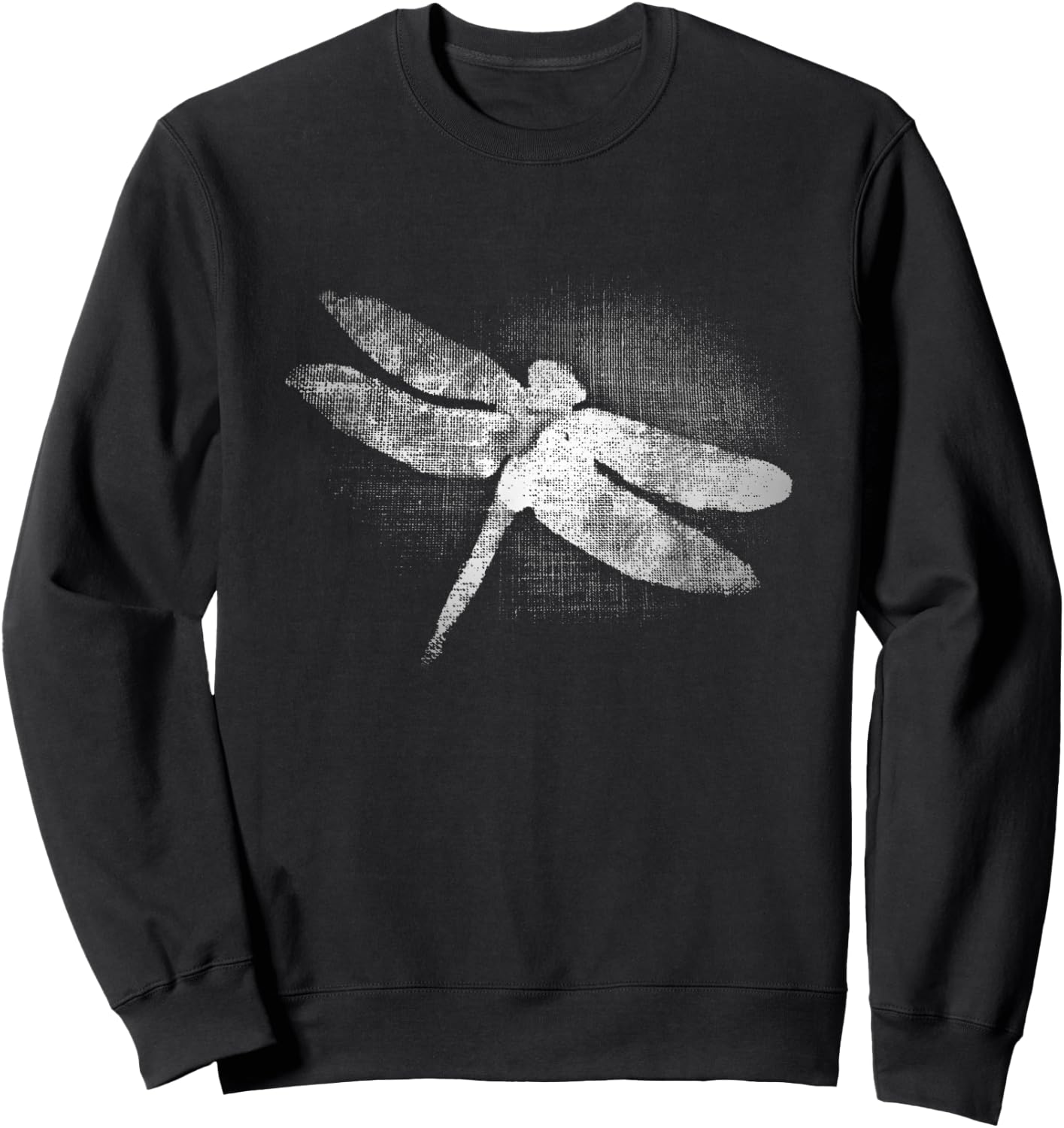 Dragonfly On Screen Sweatshirt - Sweatshirt | Black