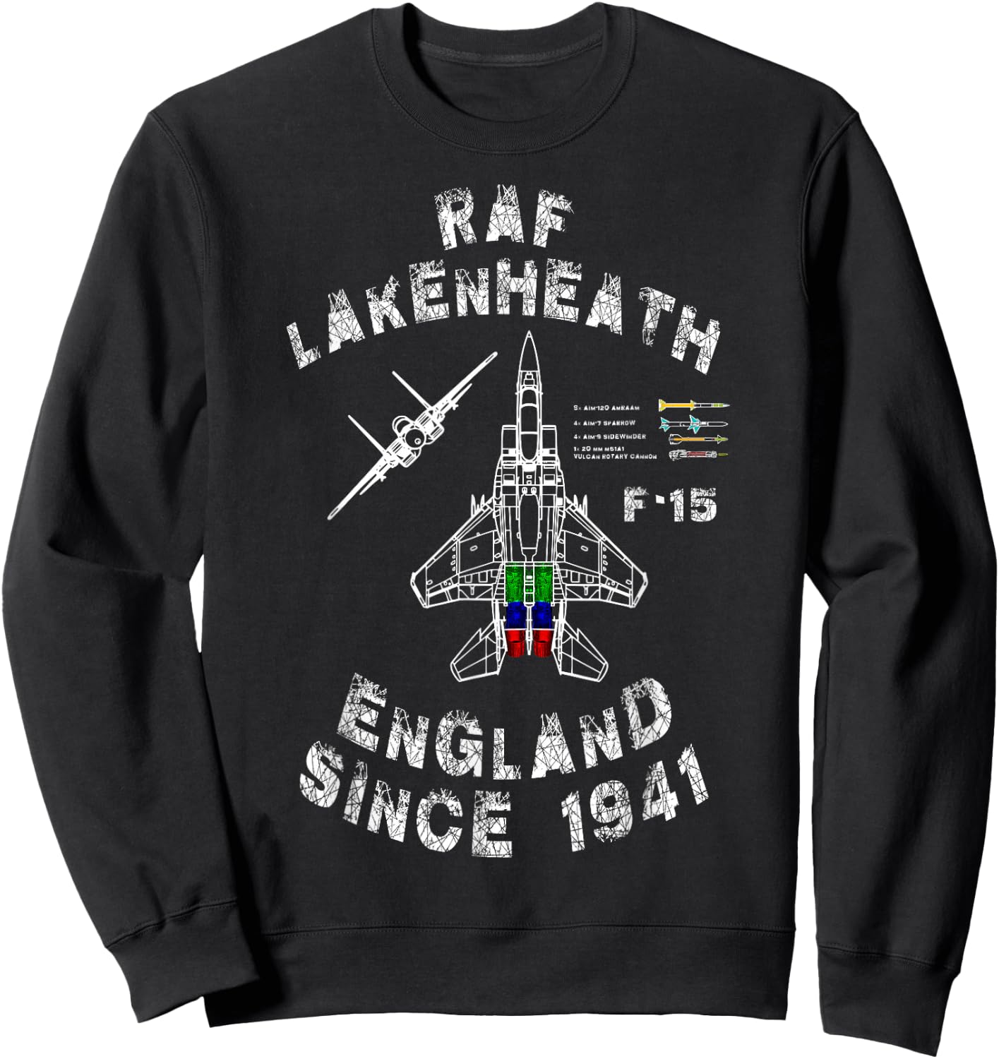 RAF Lakenheath Sweatshirt - Sweatshirt | Black
