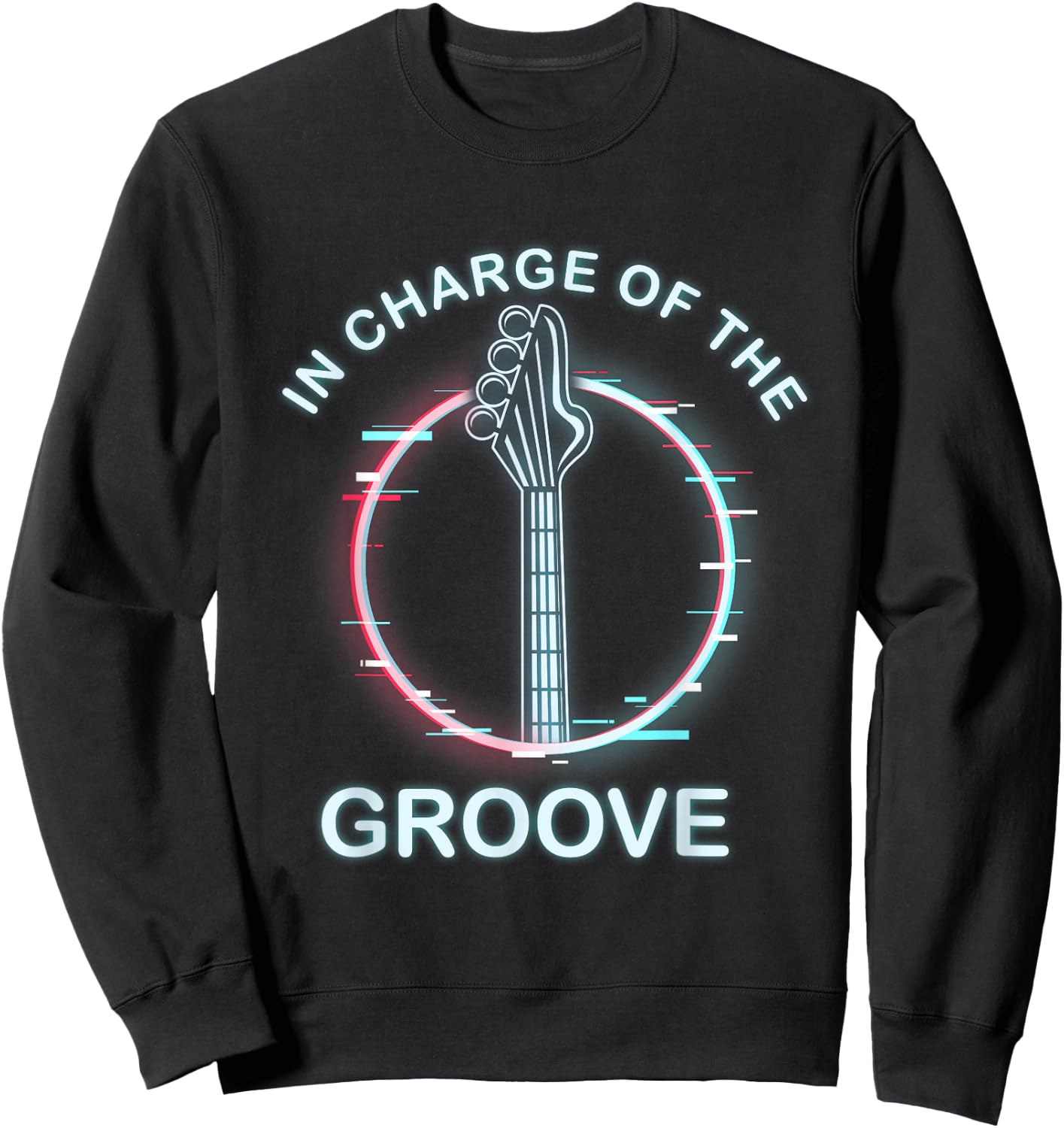 Bass Guitar Music Gift Cool Bass-Player Sweatshirt - Sweatshirt | Black