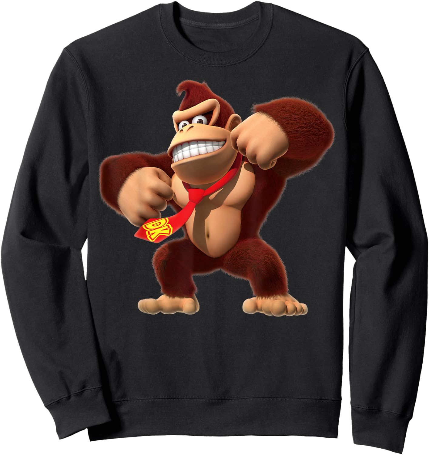 Donkey Kong 3D Poster Sweatshirt - Sweatshirt | Black