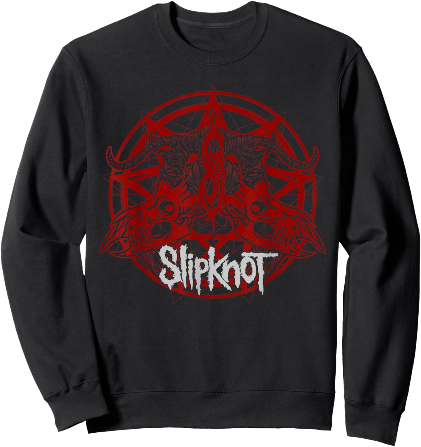 Official Slipknot Goats Head Seal Sweatshirt - Sweatshirt | Black