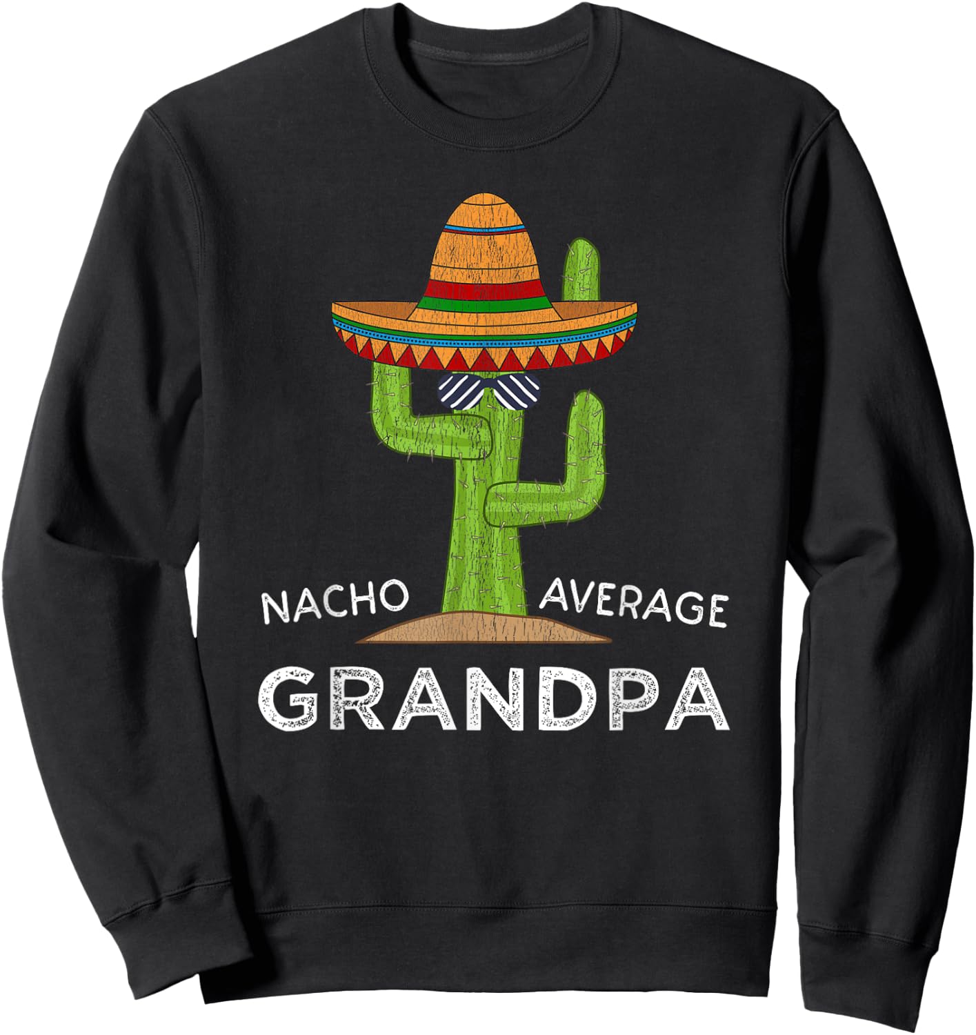 Fun Hilarious Grandpa Joke Humor | Funny Saying Grandpa Sweatshirt - Sweatshirt | Black