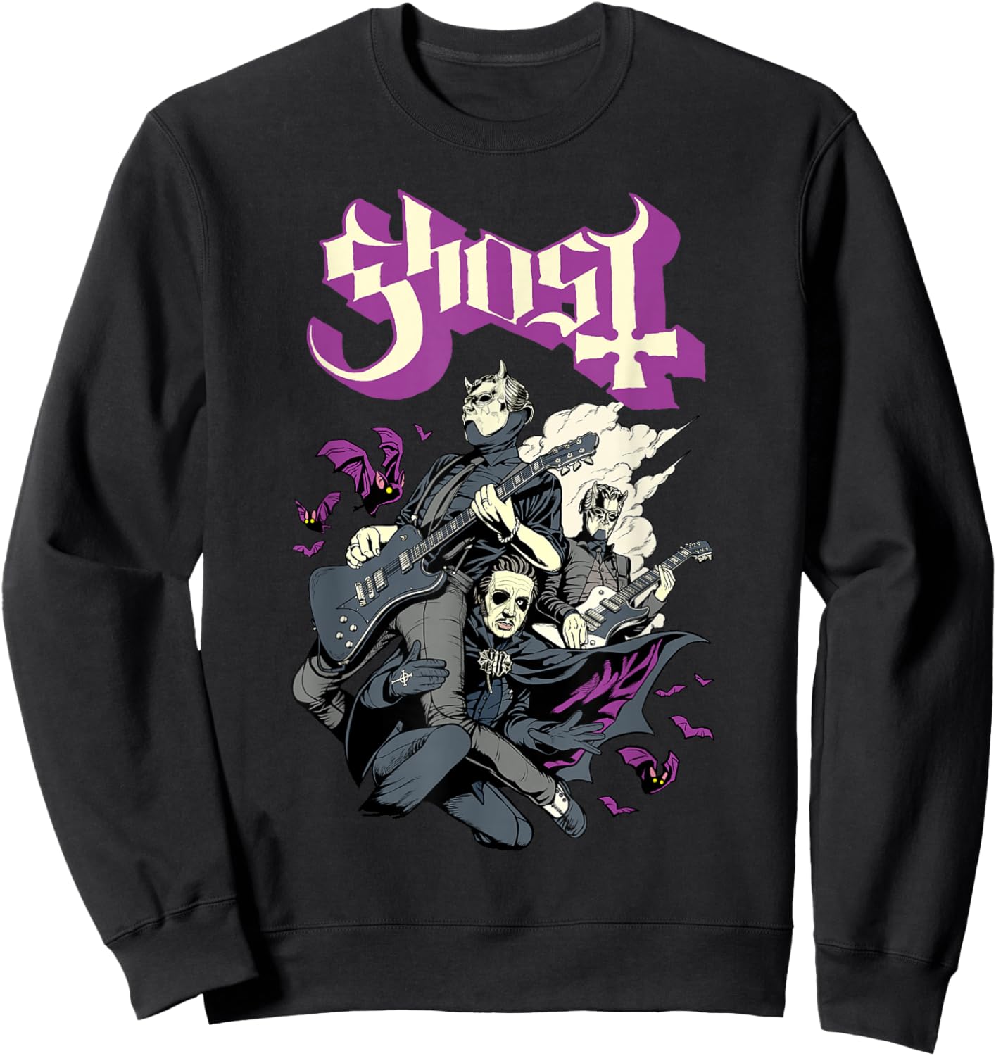 Ghost – Bats and Band Sweatshirt - Sweatshirt | Black