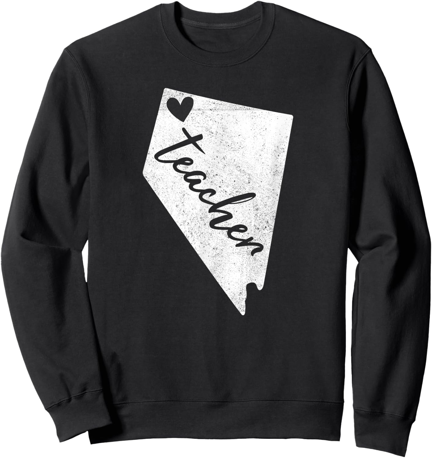 Red For Ed Nevada Teacher T Shirts, RedForEd Shirt. Sweatshirt - Sweatshirt | Black