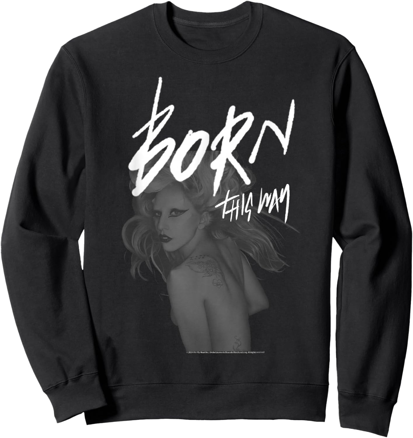 Lady Gaga Born This Way Musik von Bravado Sweatshirt - Sweatshirt | Black