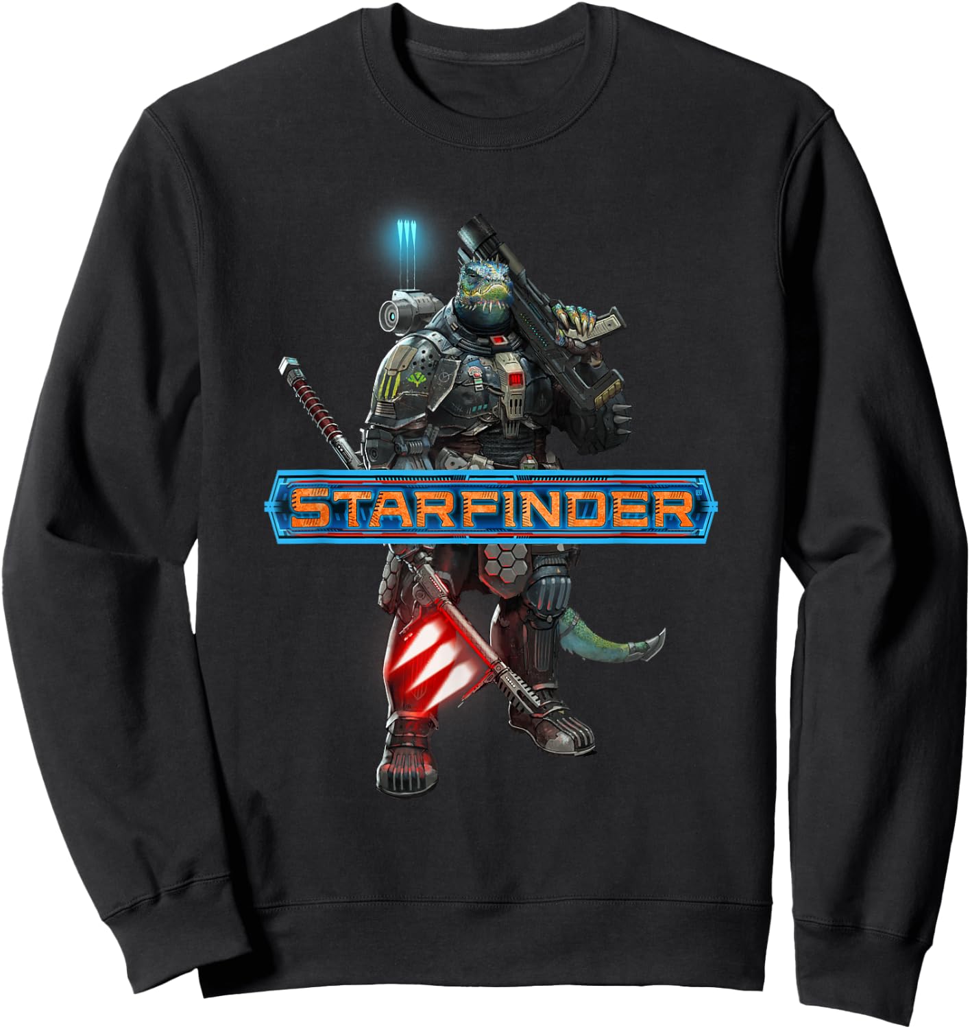 Starfinder: Obozaya the Soldier Sweatshirt - Sweatshirt | Black
