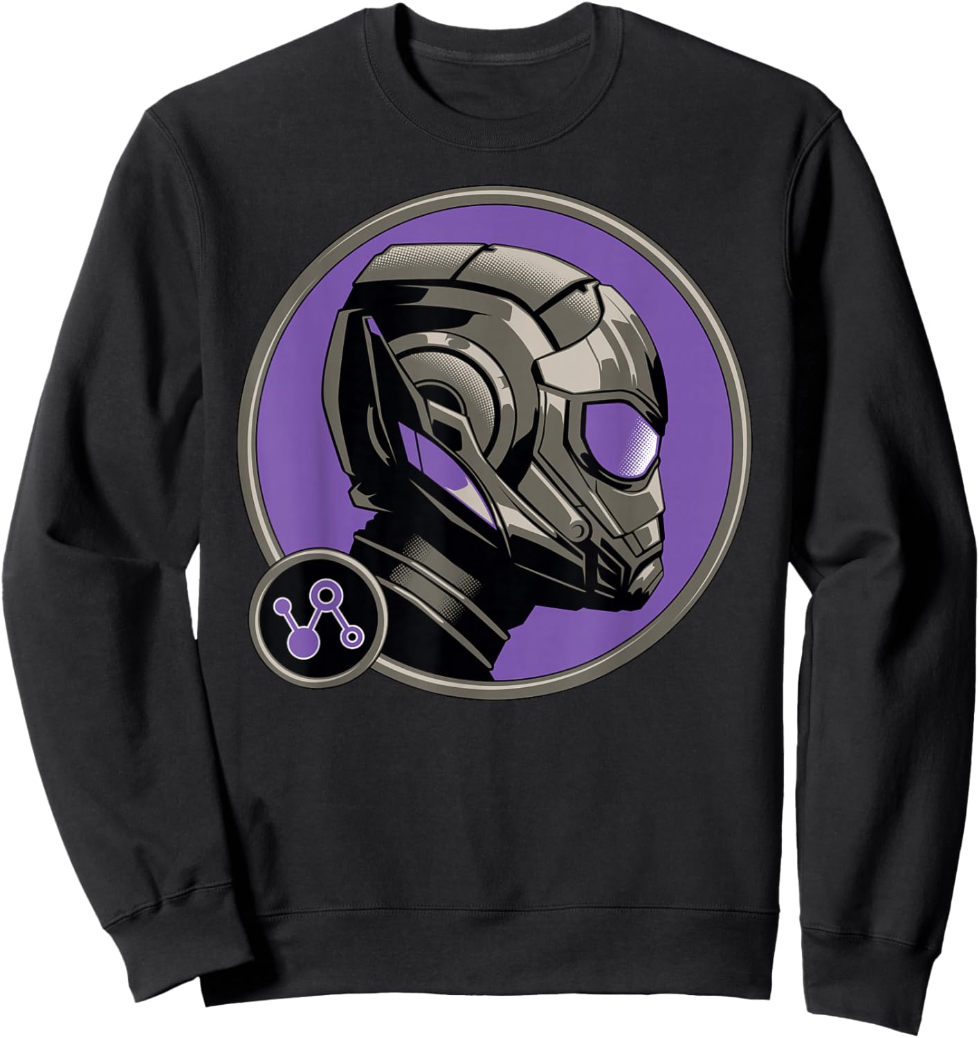 Marvel Ant-Man and the Wasp: Quantumania Cassie Helmet Side Sweatshirt - Sweatshirt | Black