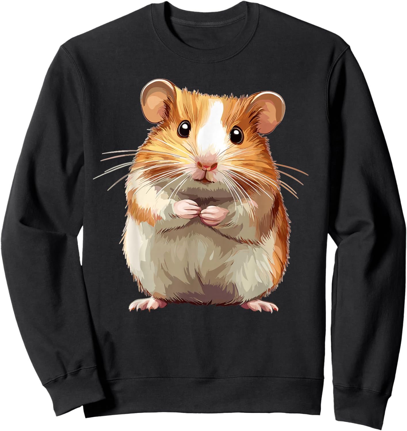 Hamsters Hamster Sweatshirt - Sweatshirt | Black