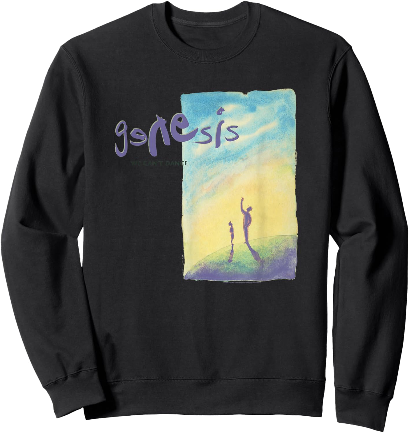 Genesis We Can't Dance Cover Sweatshirt - Sweatshirt | Black