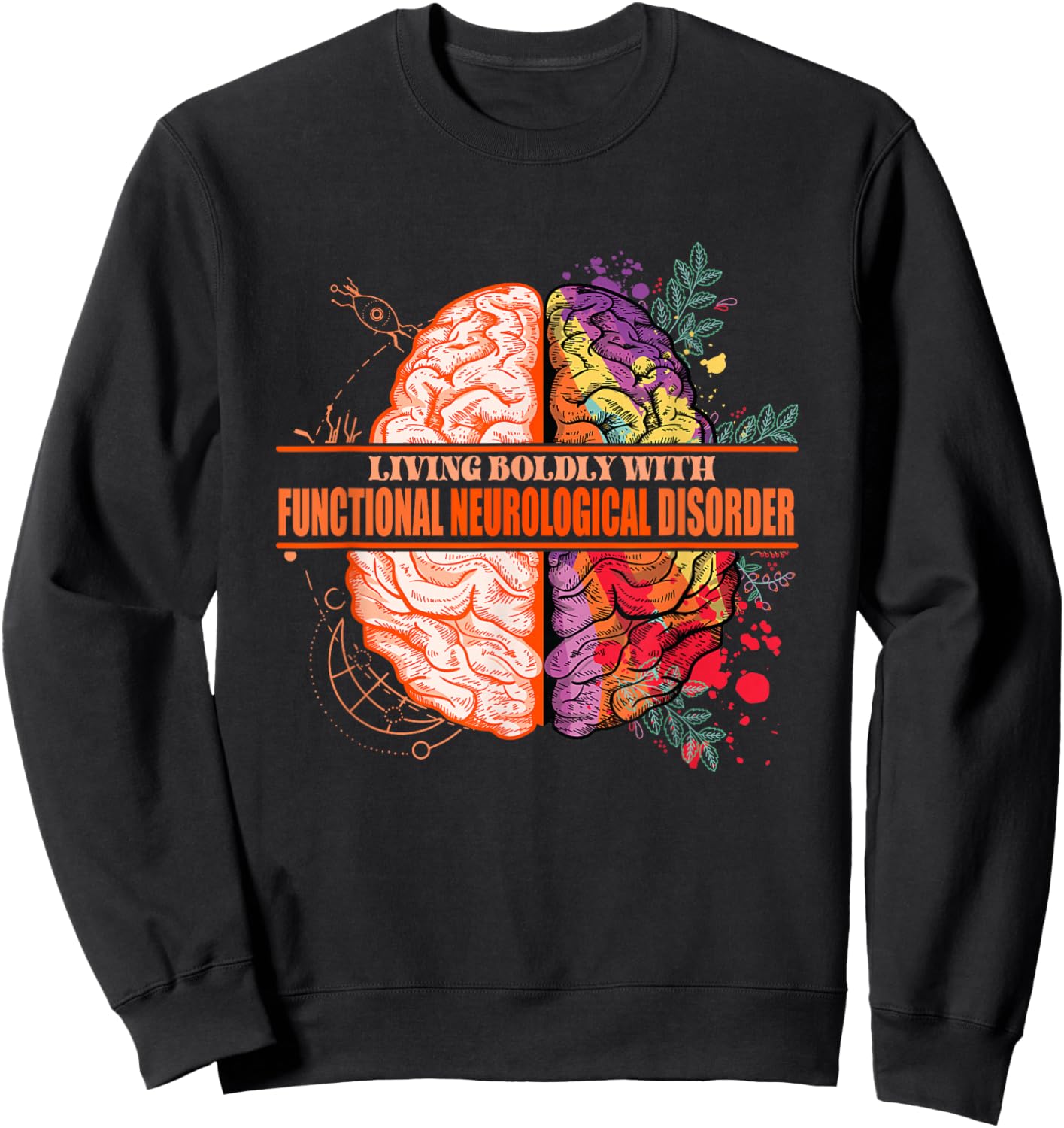 Functional Neurological Disorder Awareness Sweatshirt - Sweatshirt | Black