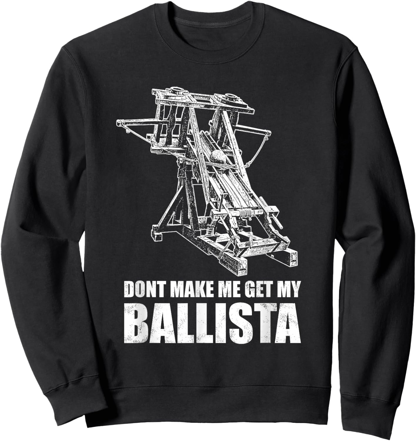 Medieval Ballista Sweatshirt - Sweatshirt | Black