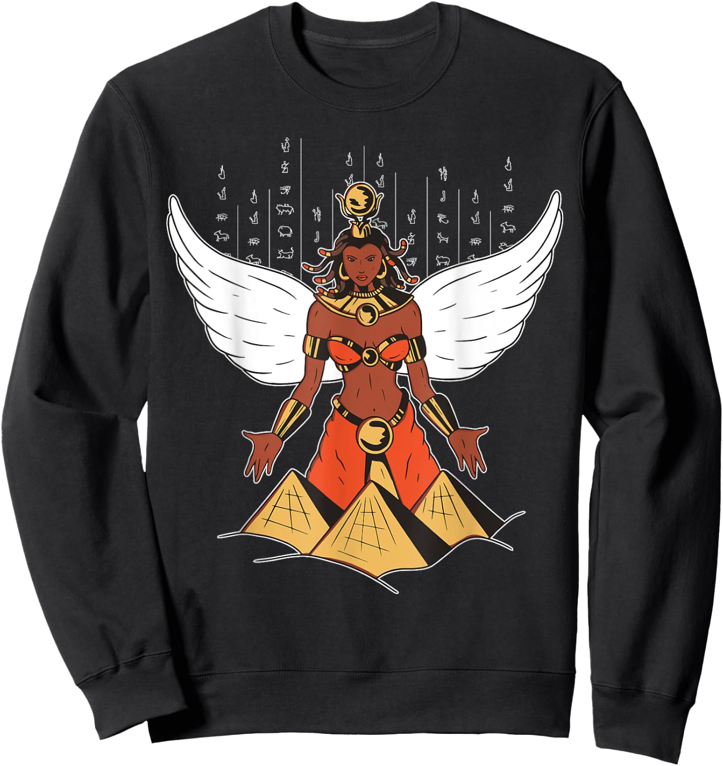 Isis Goddess. Sweatshirt - Sweatshirt | Black