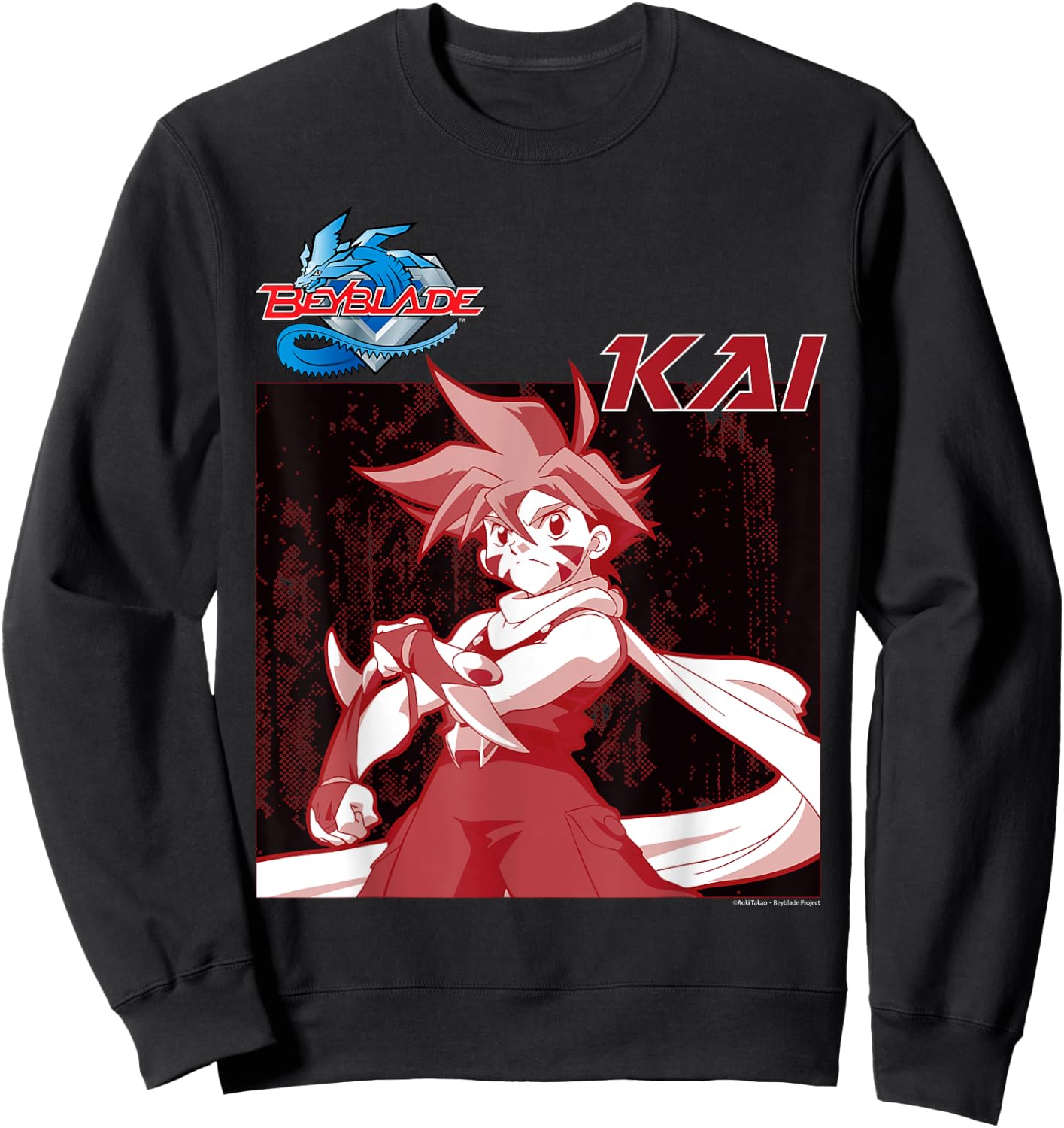 Beyblade Generation 1 Kai Sweatshirt - Sweatshirt | Black