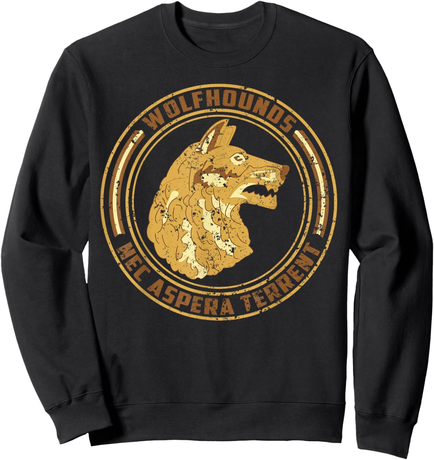 Wolfhounds 27th Infantry Regiment Ranger Infantrist Sweatshirt - Sweatshirt | Black