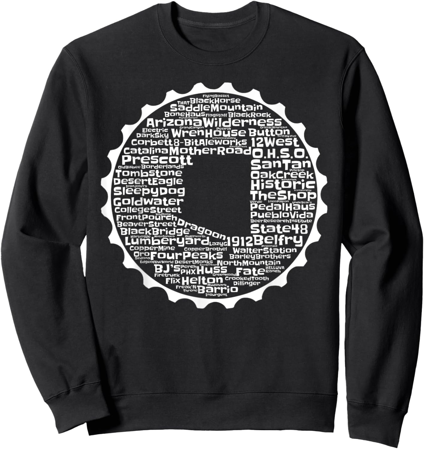 Drink Local Arizona Breweries Sweatshirt - Sweatshirt | Black