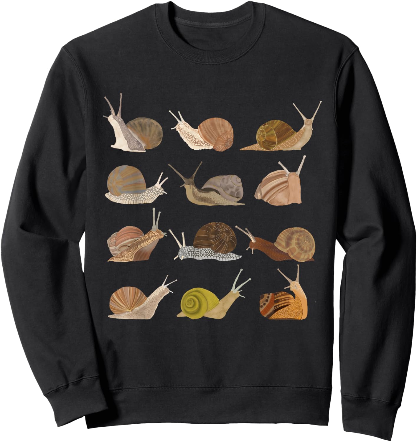 Snail Sweatshirt - Sweatshirt | Black
