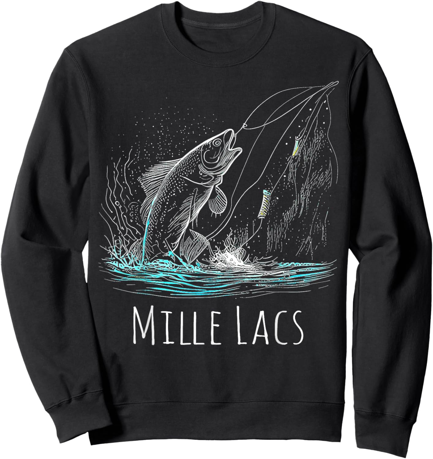 Mille Lacs Sweatshirt - Sweatshirt | Black