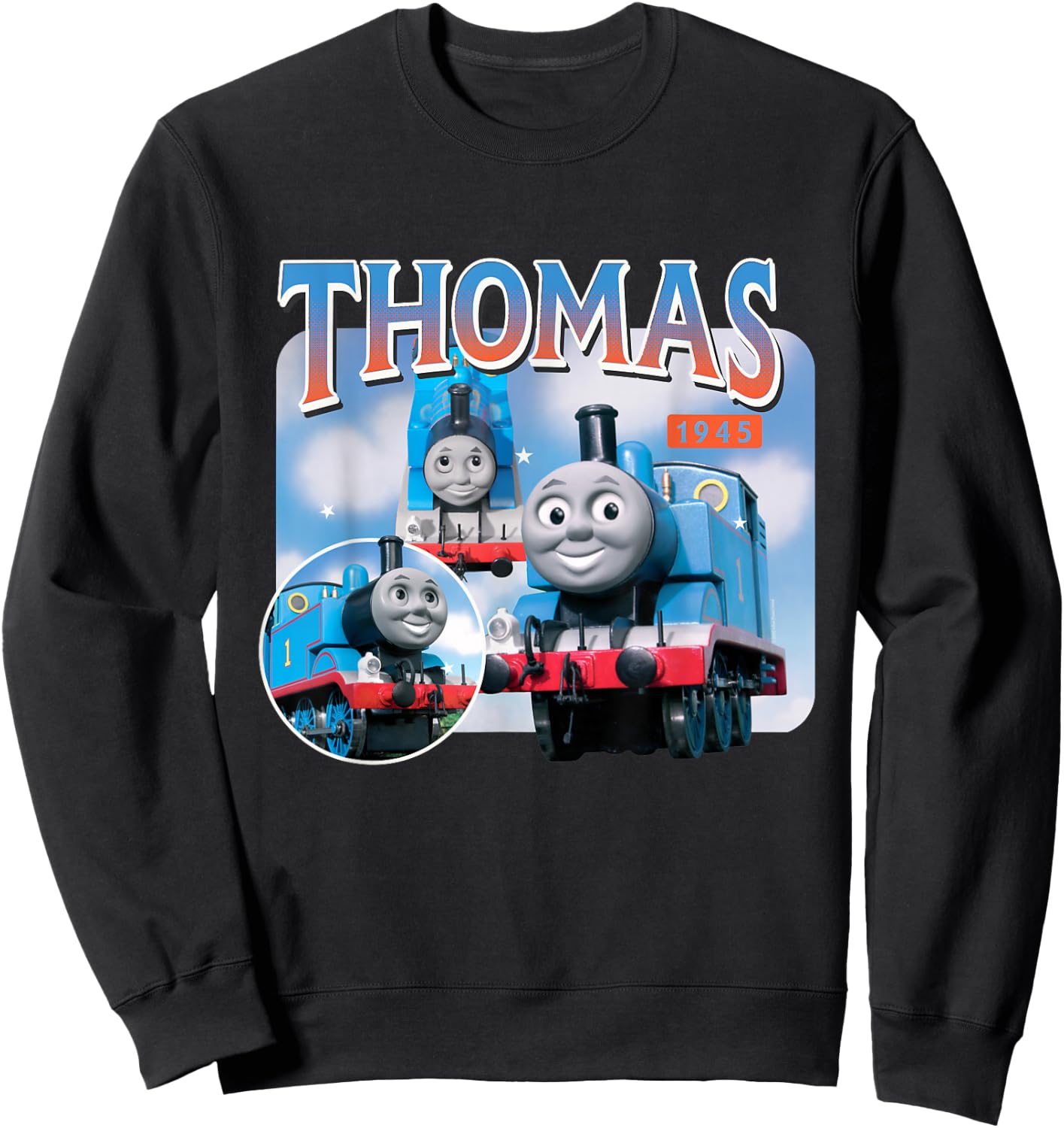 Thomas & Friends - Railway Life Sweatshirt - Sweatshirt | Black