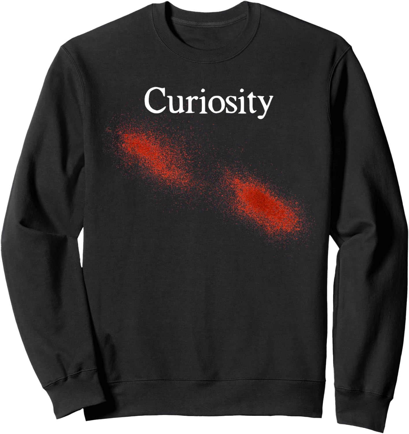 Curiosity Killed The Cat Funny Halloween 2019 Costume Pun Sweatshirt - Sweatshirt | Black