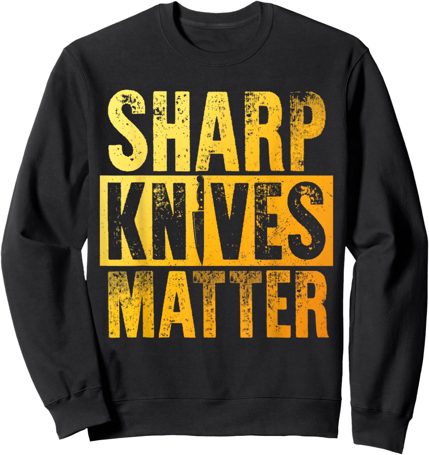Chef Art Women Knive Lover Hotel Cook Pastry Chef Sweatshirt - Sweatshirt | Black
