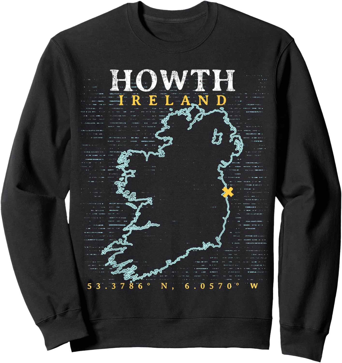 Howth Ireland Sweatshirt - Sweatshirt | Black