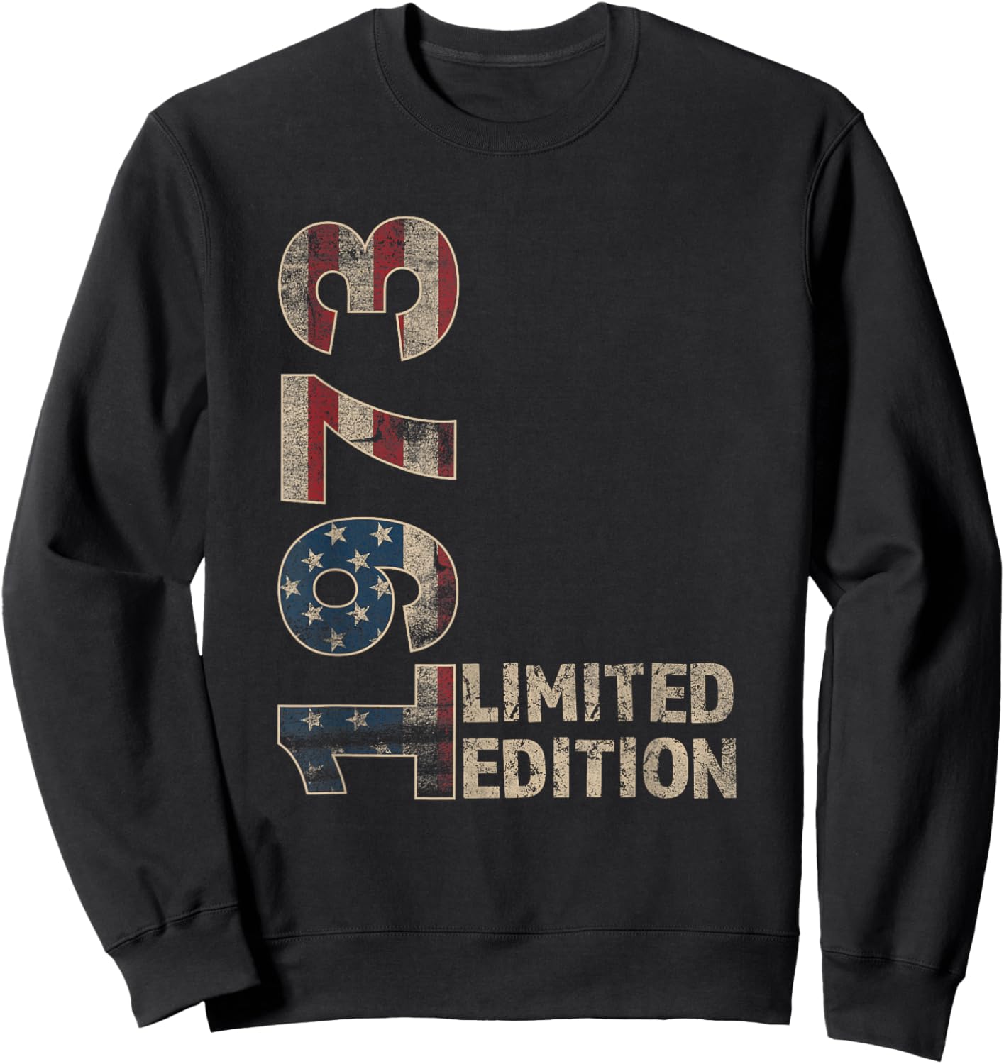52th Birthday Gift men Vintage born 1973 turning 52 Year Old Sweatshirt - Sweatshirt | Black