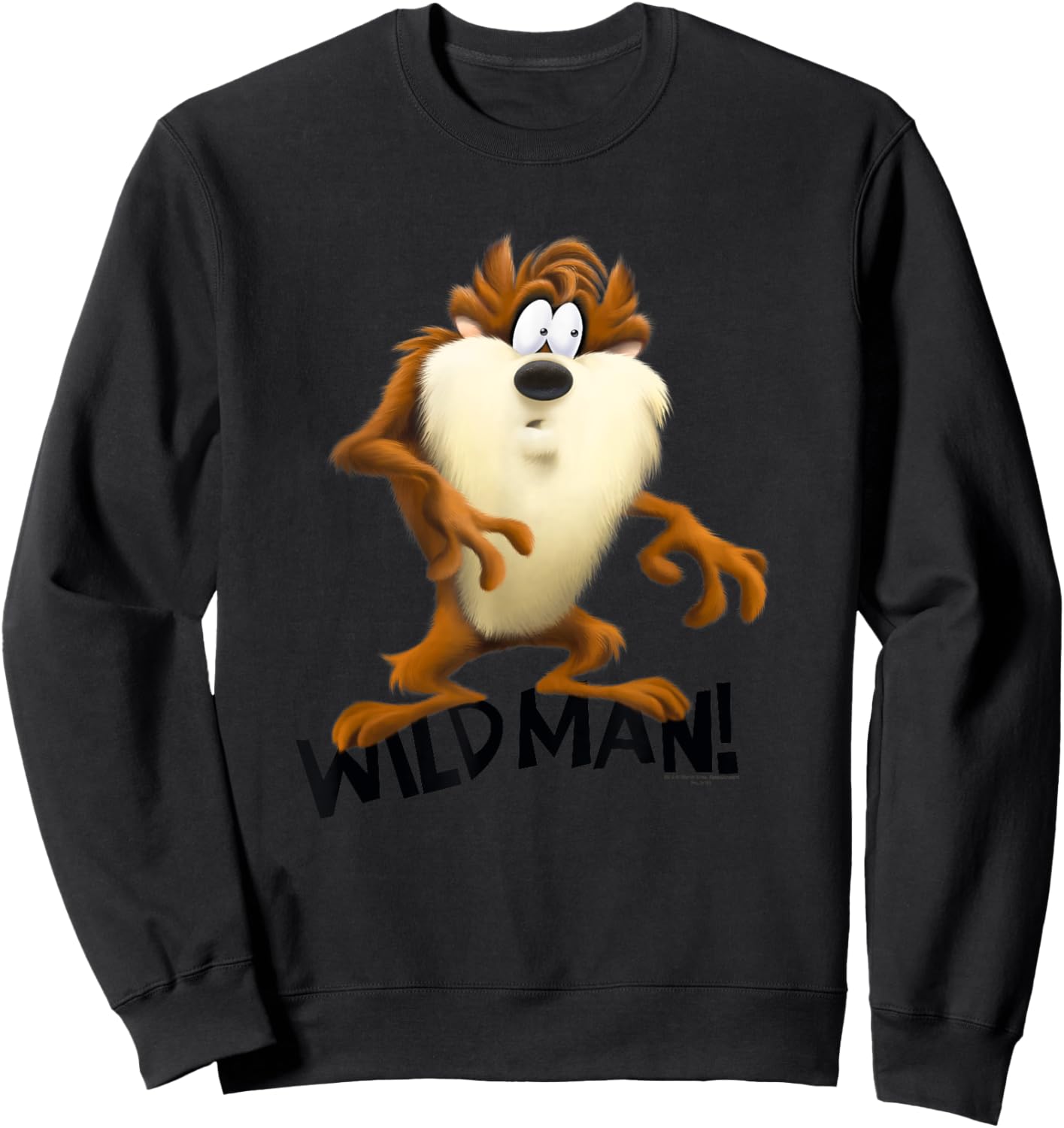 Looney Tunes Taz Wild Man Sweatshirt - Sweatshirt | Black