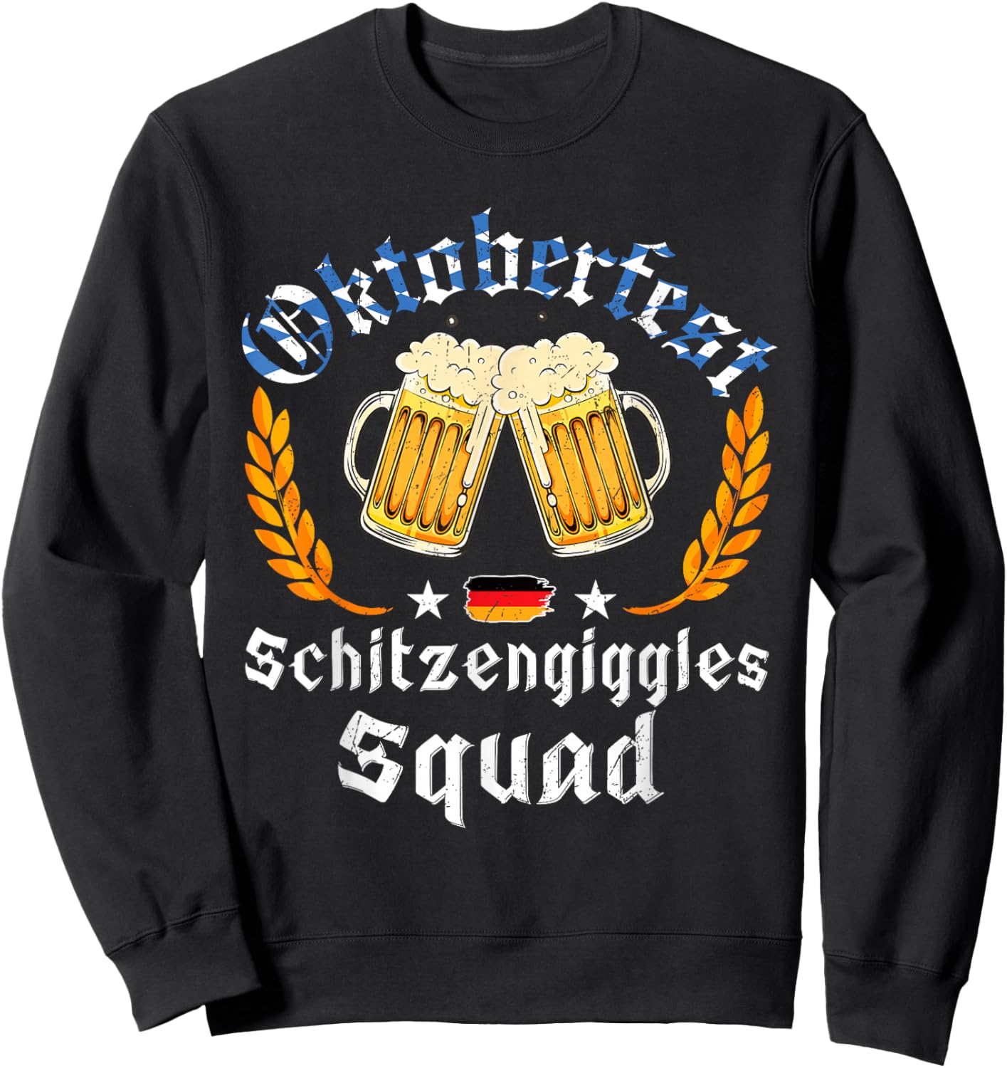 Oktoberfest Squad Bavarian Festival Munich Beer Men Women Sweatshirt - Sweatshirt | Black
